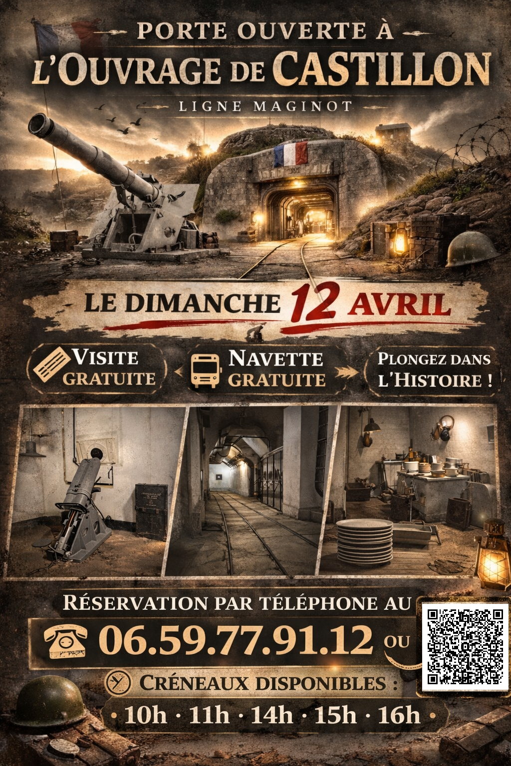 Portes ouvertes au Fort de Castillon