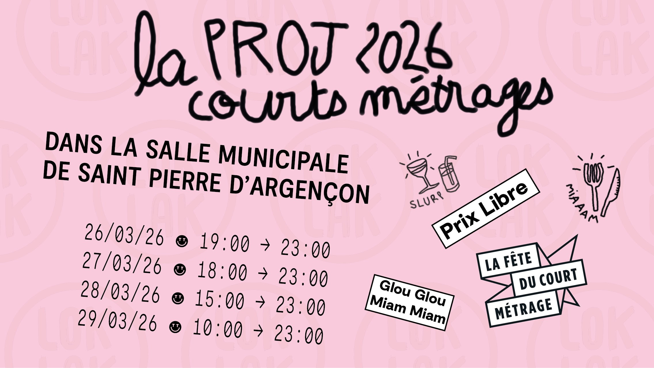 LA PROJ 2026 - La f�te du court-m�trage