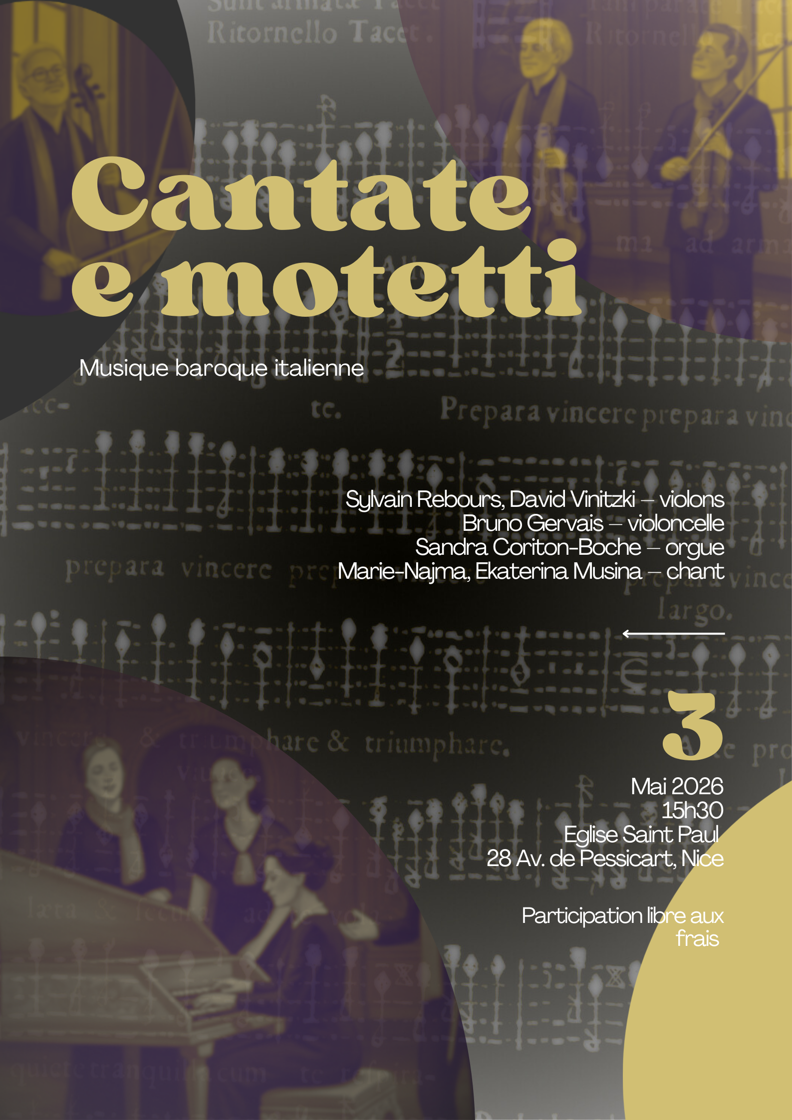 Cantate e motetti - Musique baroque italienne