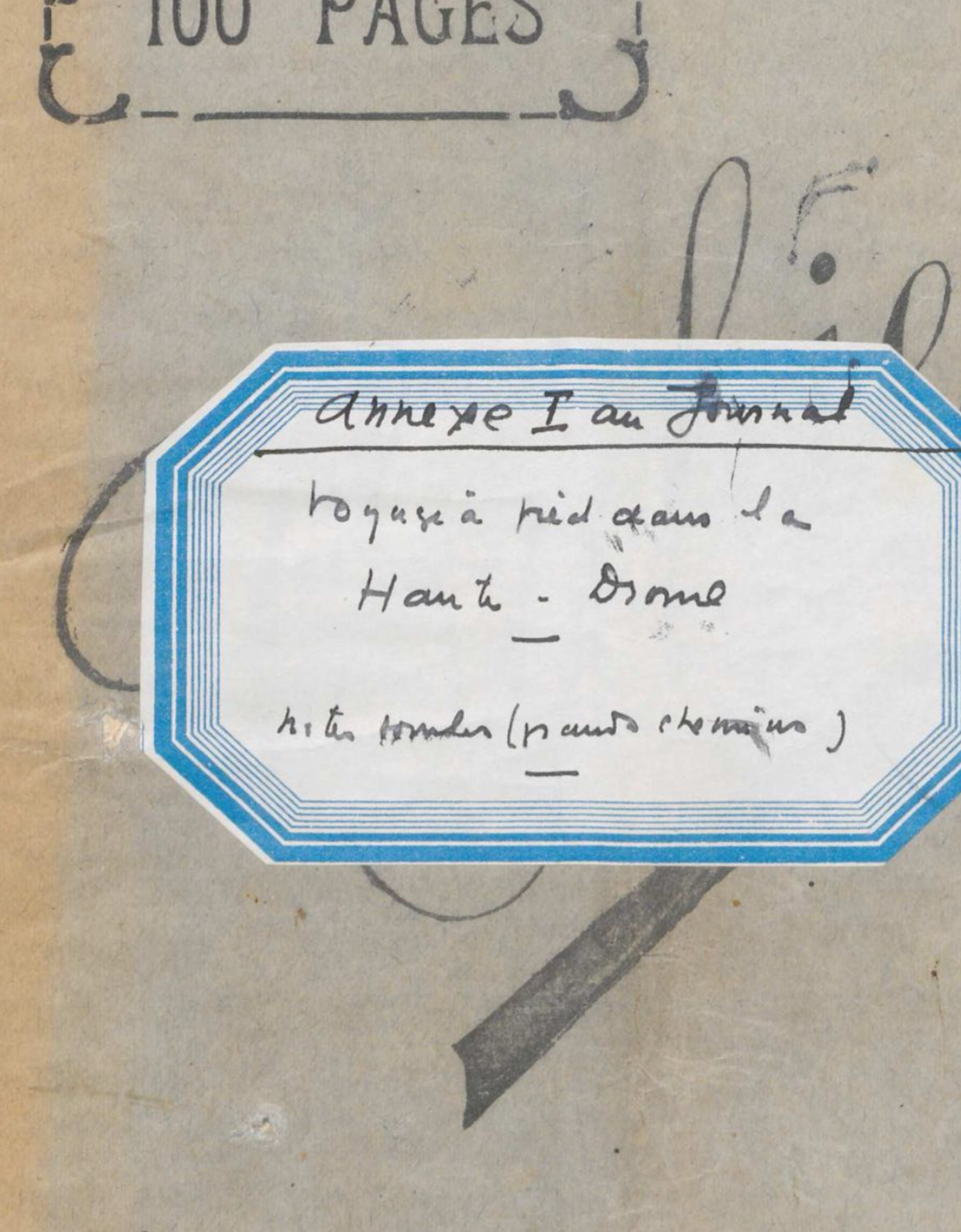 Conf�rence : Les voyages de Giono en Haute-Dr�me