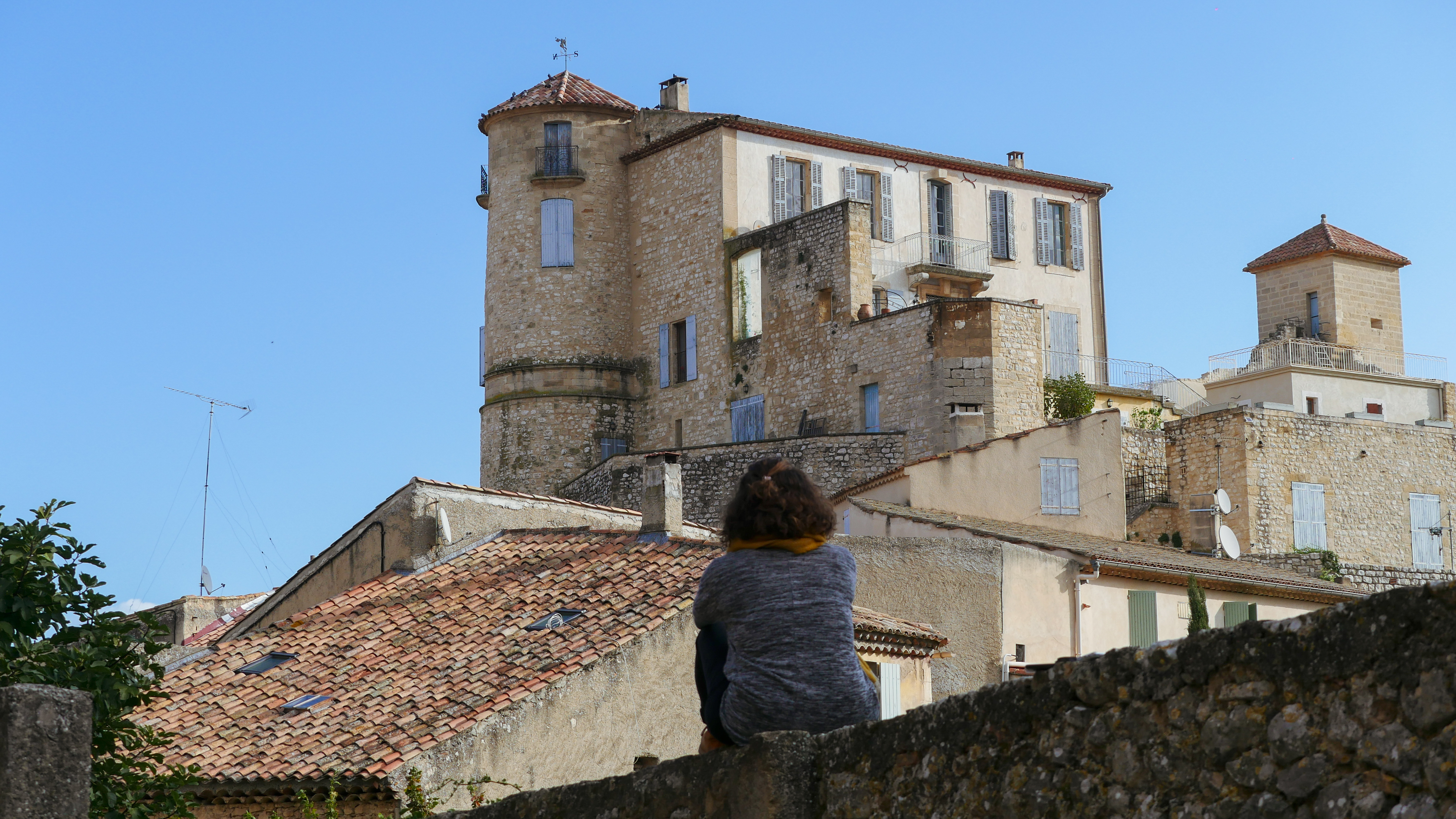 Visite guid�e de la Bastide des Jourdans