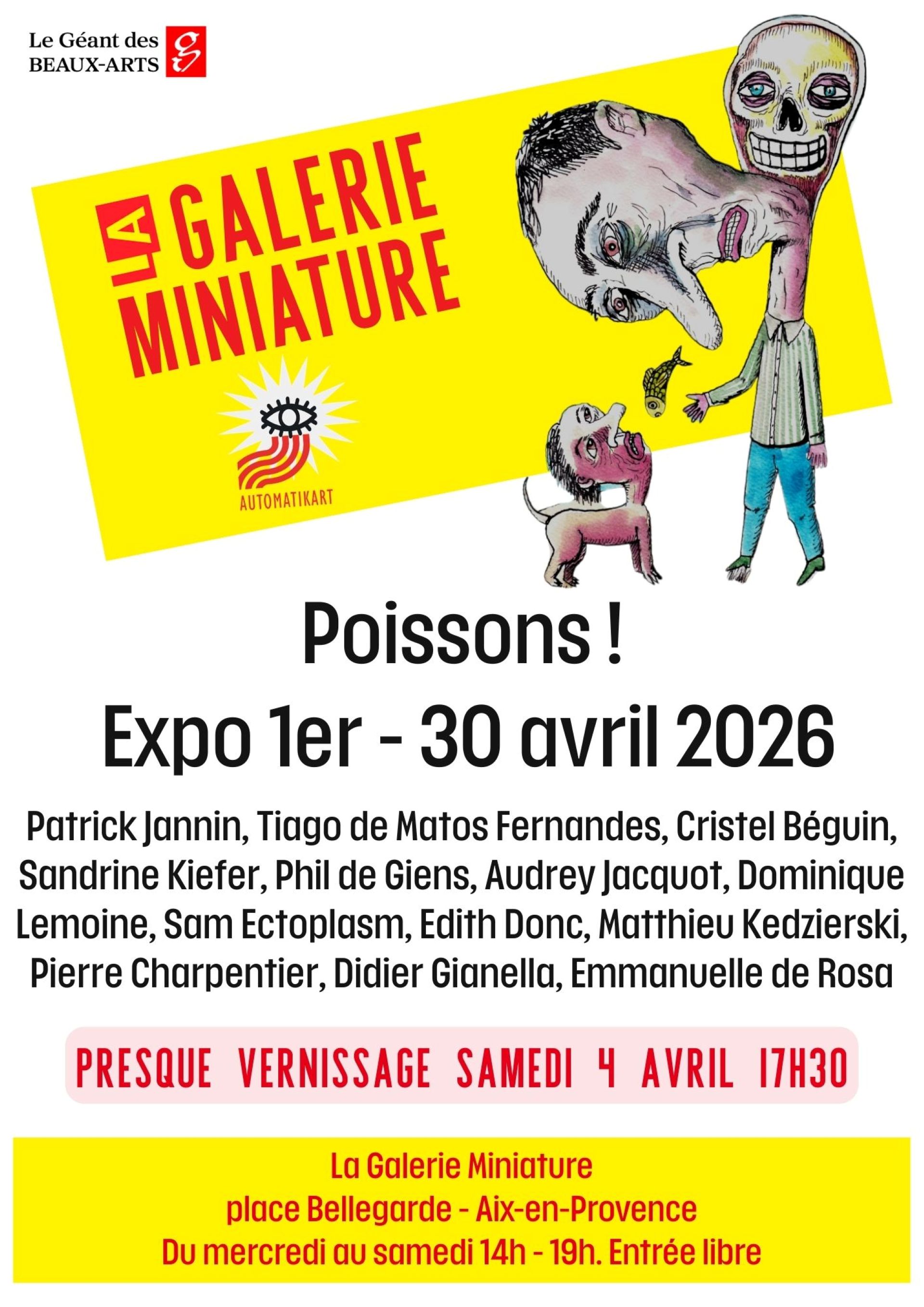 Exposition :  Poissons !
