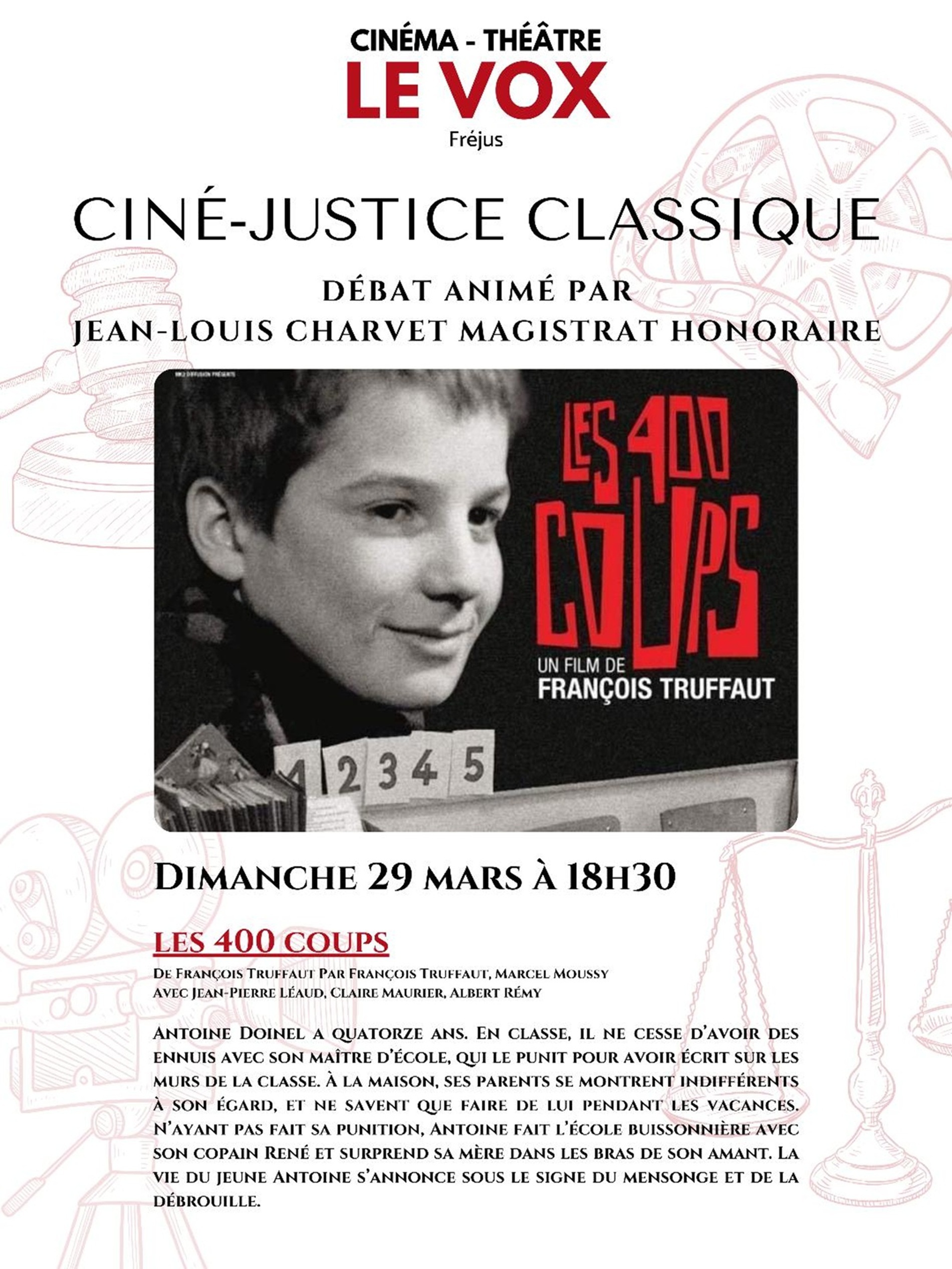 Cin� justice classique au cin�ma le Vox