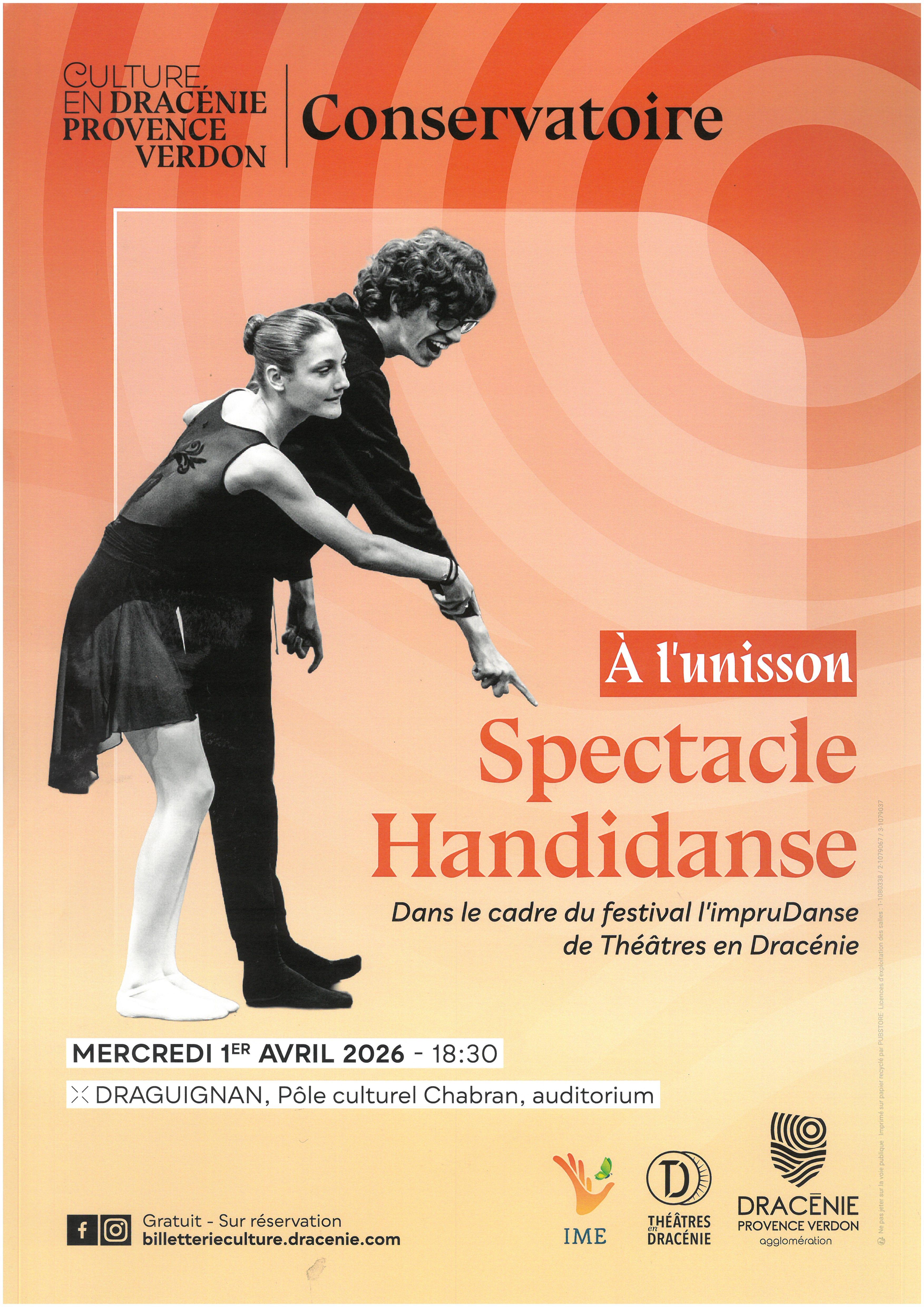 Spectacle handidanse � l'unisson