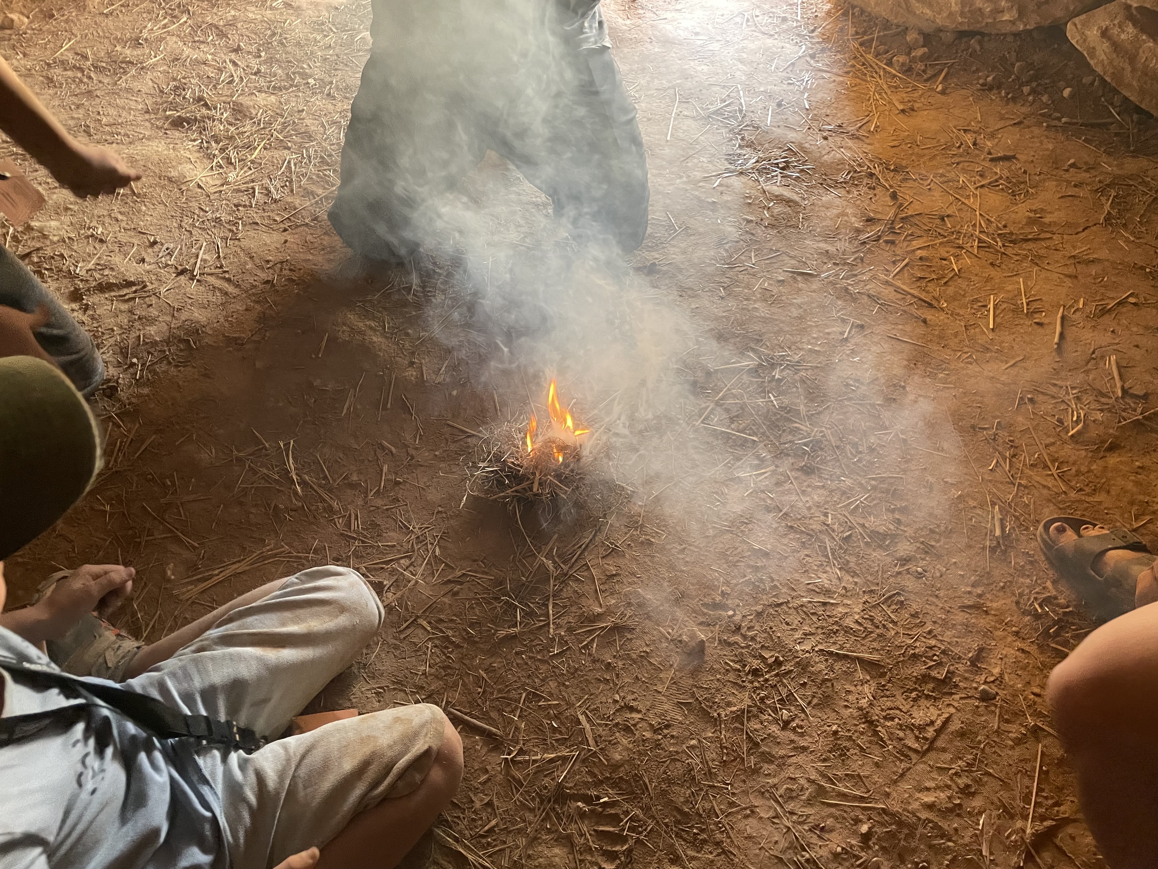 Vacances de Printemps � la Pr�histoire : Atelier D�couverte du Feu