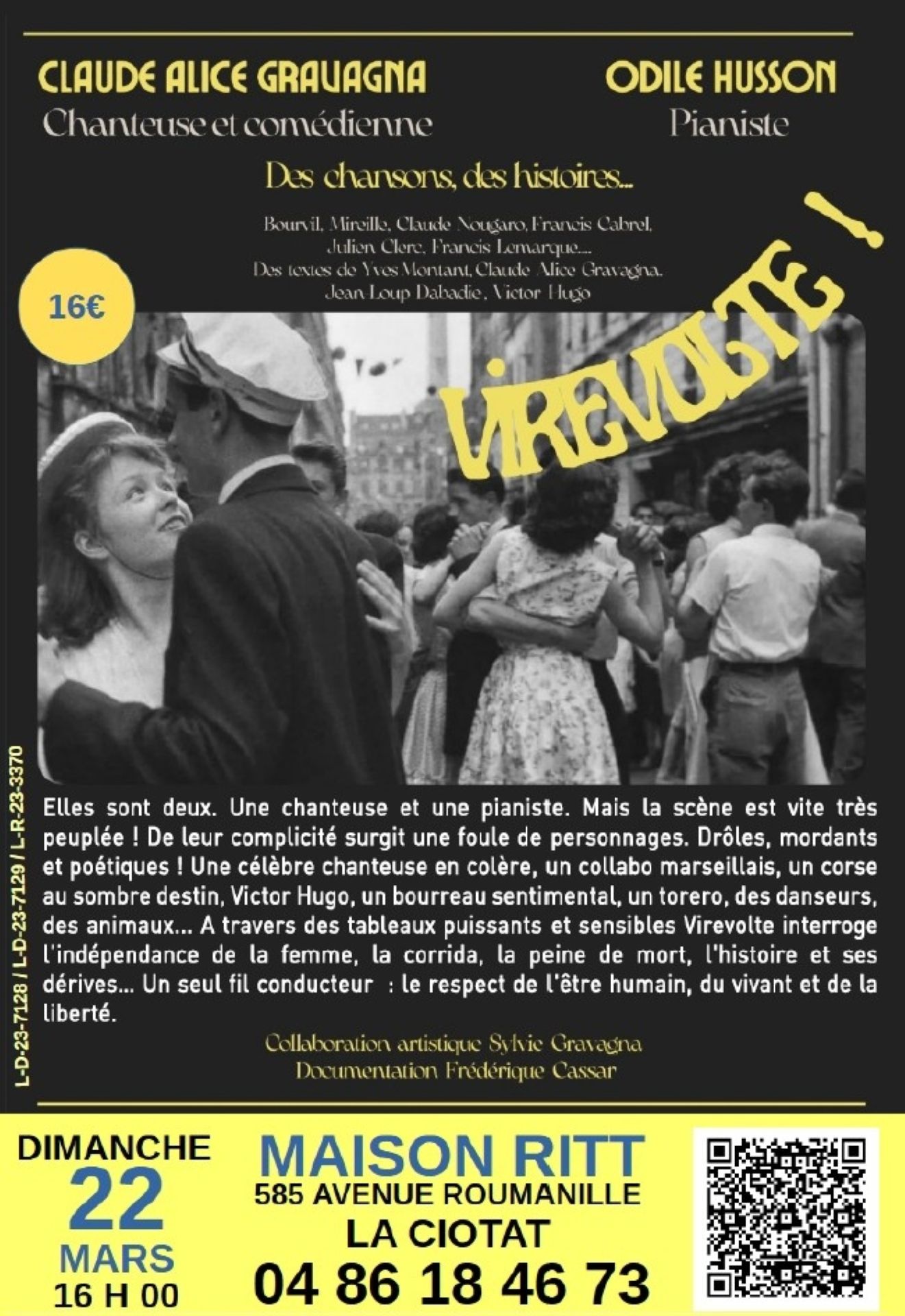 Concert Virevolte de Claude Alice Gravagna et Odile Husson