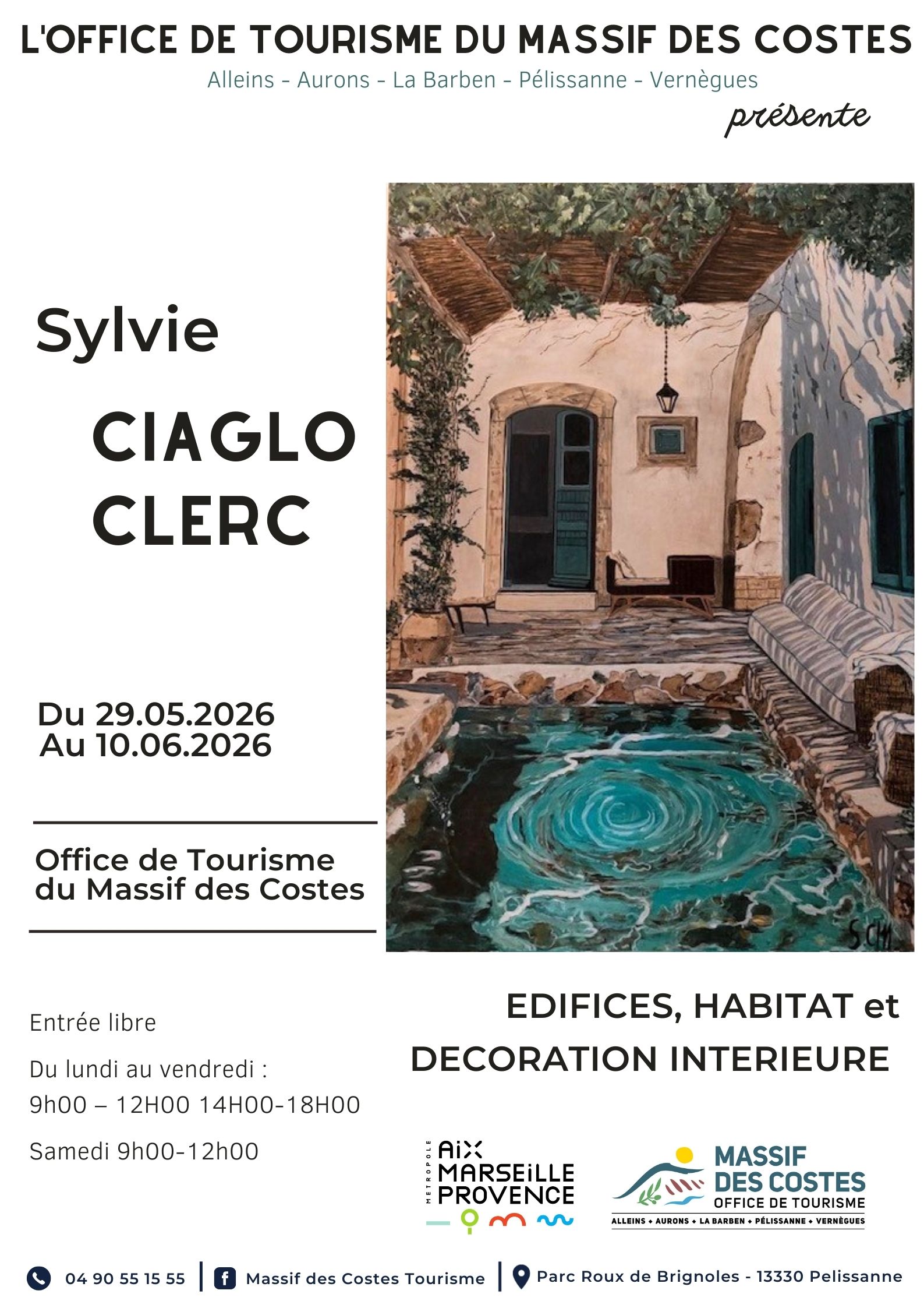Vernissage exposition Sylvie Ciaglo Clerc