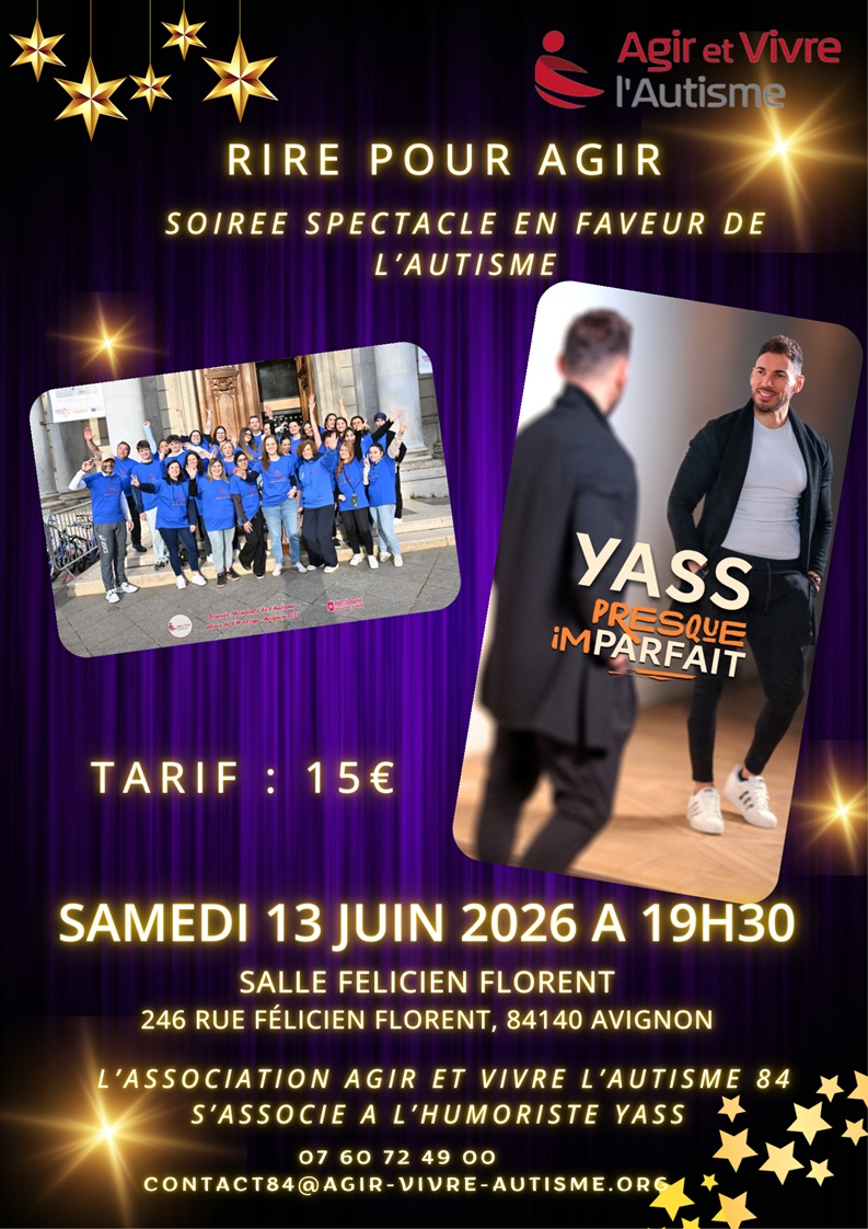 Rire pour agir - Soir�e spectacle en faveur de l'autisme