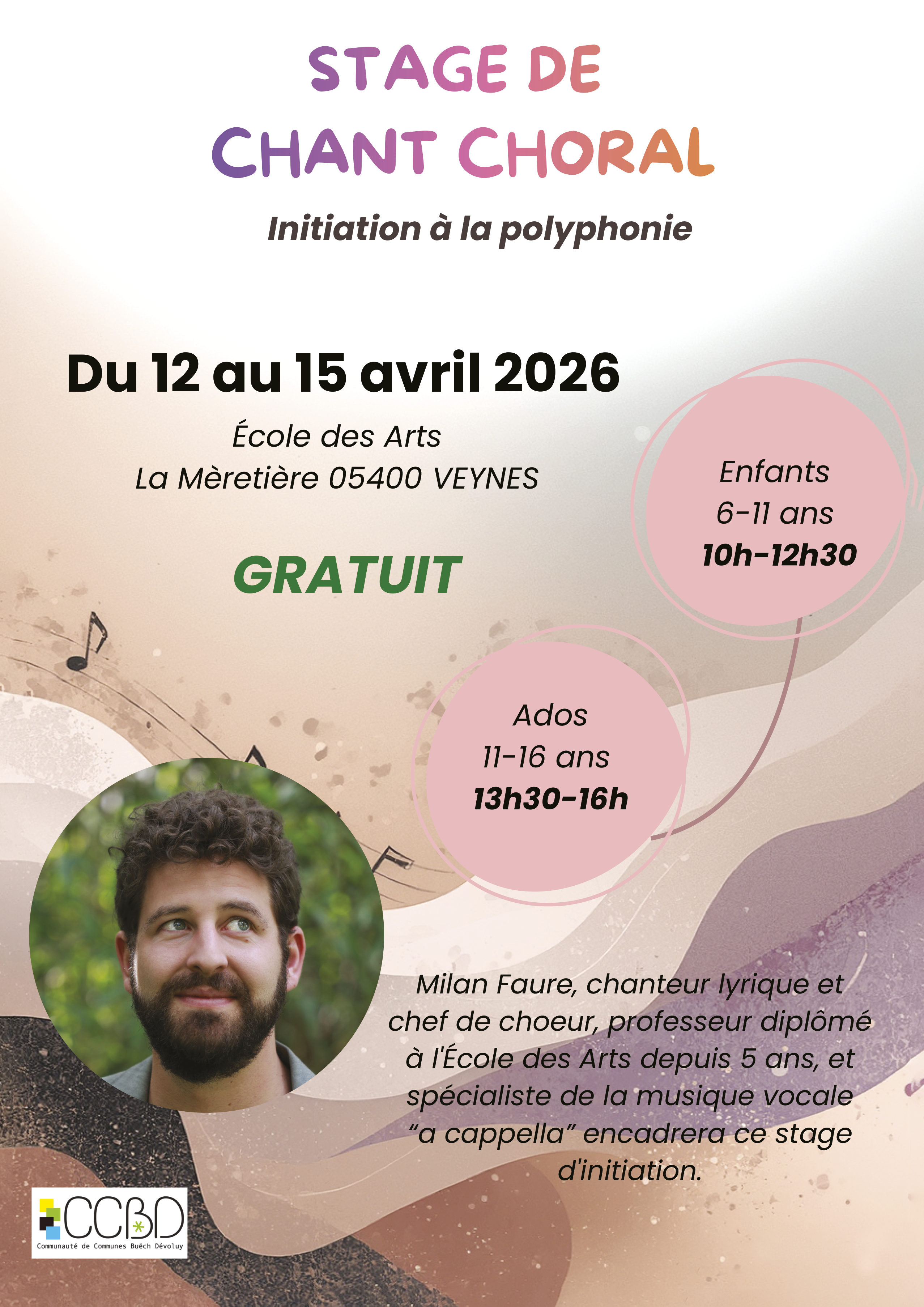 Stage de chant choral