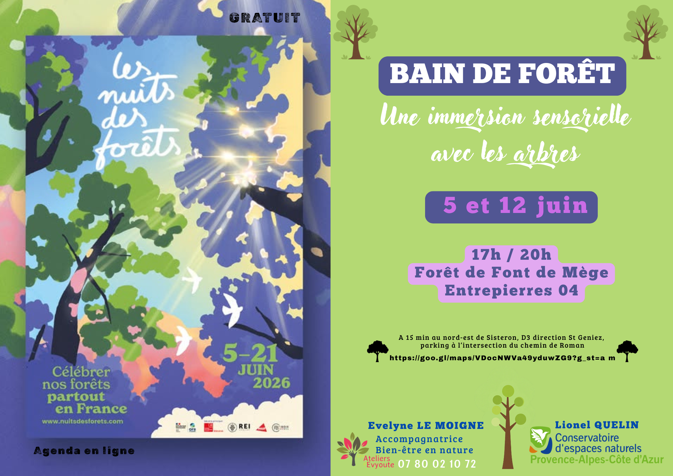 Bain de for�t pour 