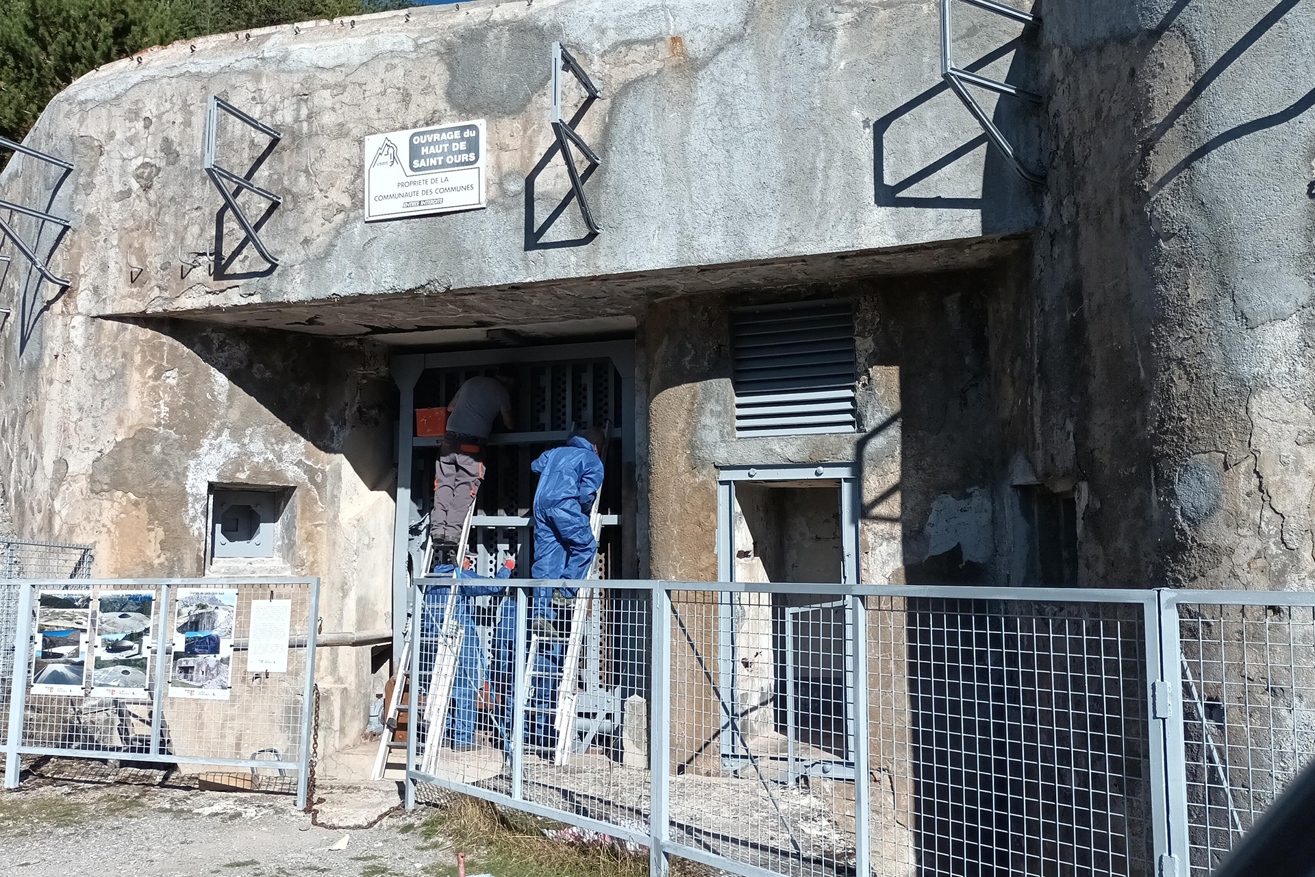 Portes ouvertes au fort de Saint-Ours haut