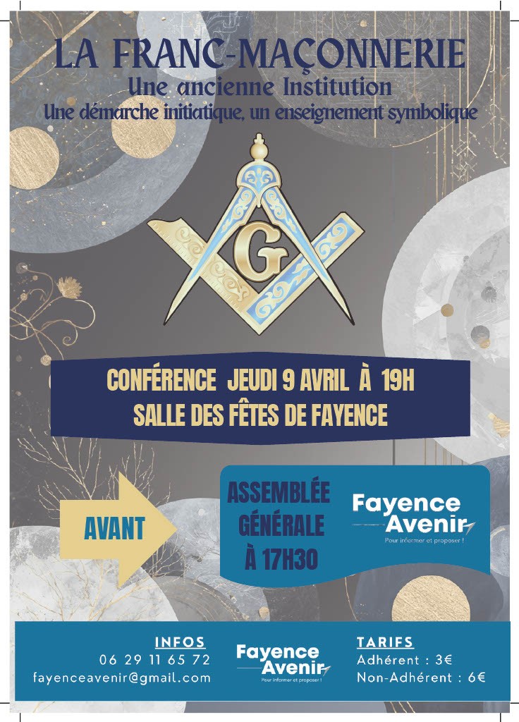 Conf�rence La Franc-Ma�onnerie