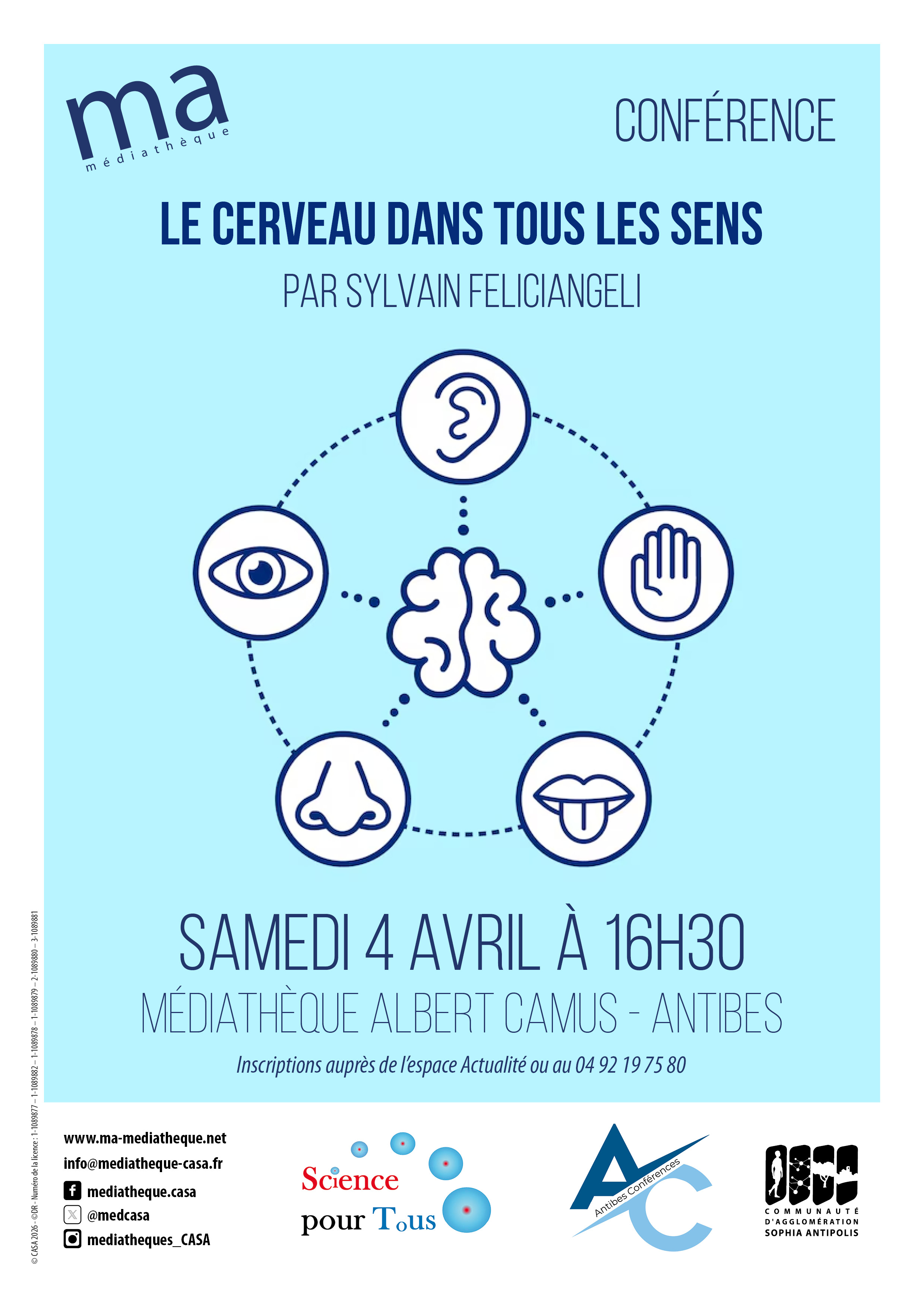 Le cerveau dans tous les sens (conf�rence)