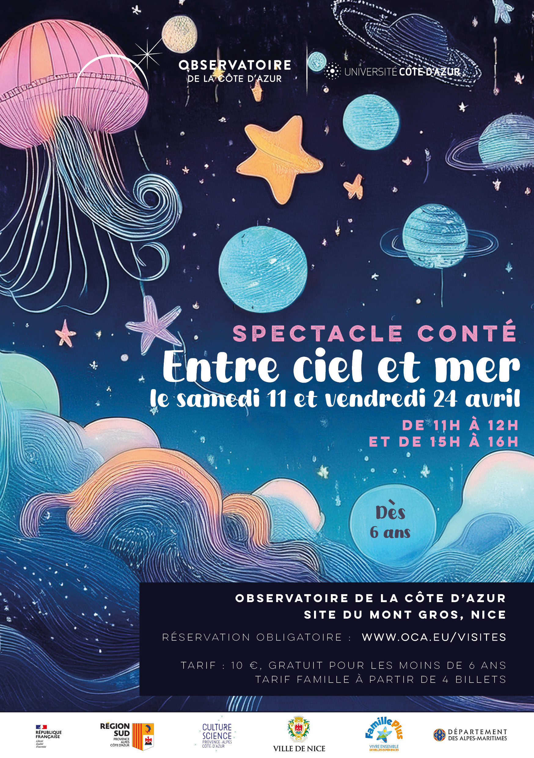 Spectacle cont� Entre Ciel et Mer