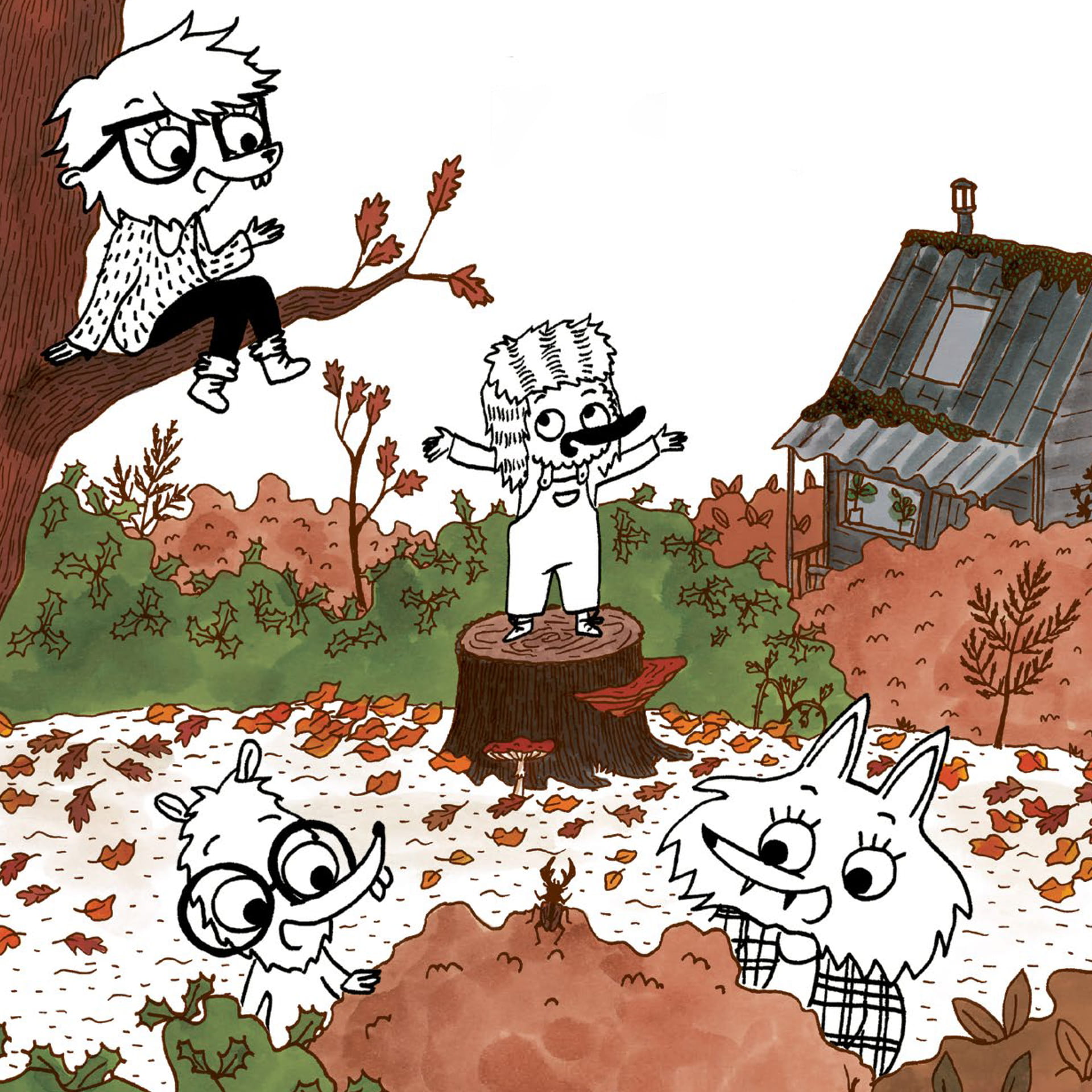 Exposition BD : En for�t avec Ga�lle Alm�ras