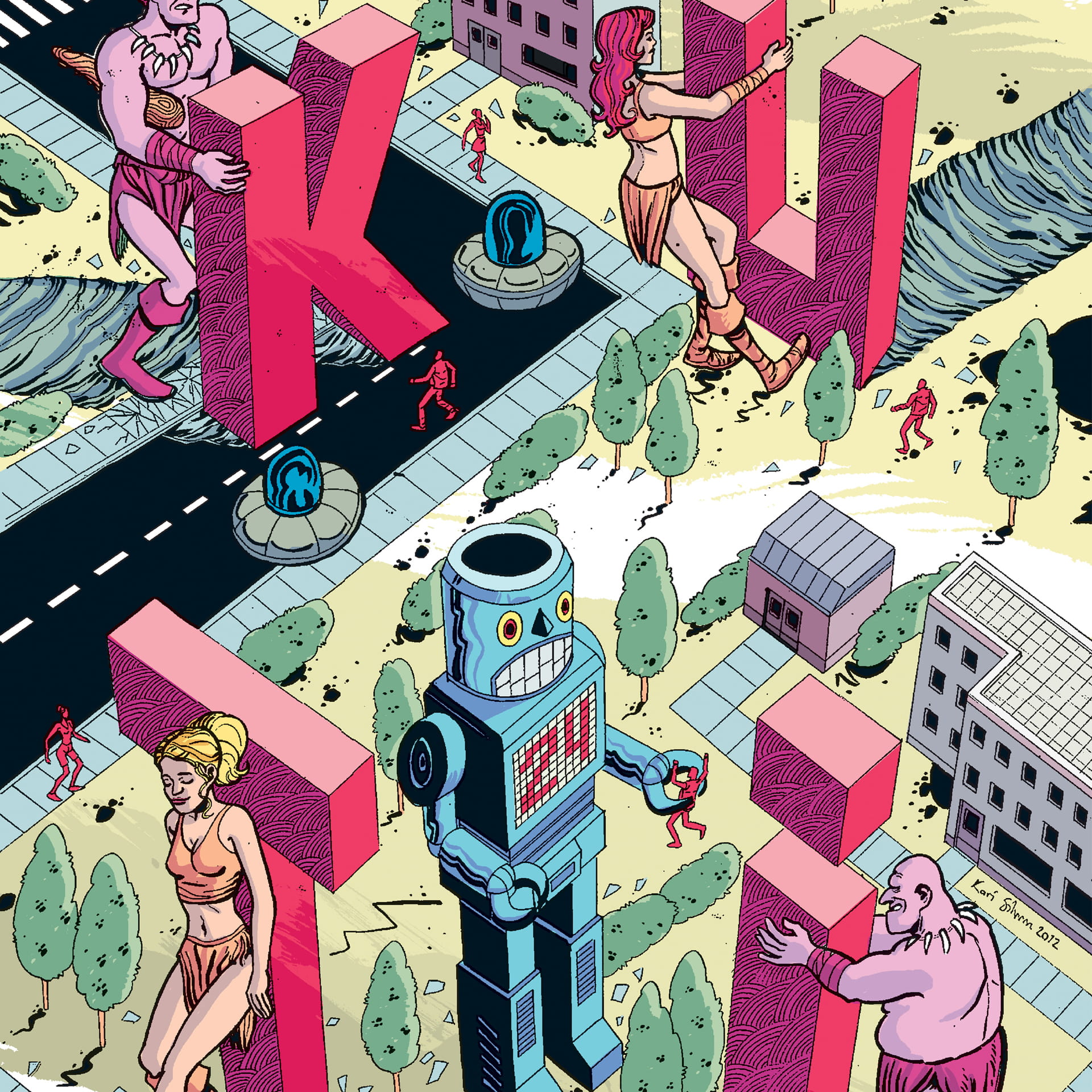 Exposition BD : Kutikuti, magazine & bande dessin�e finlandaise