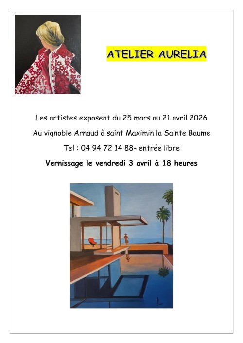 Vernissage : Exposition : Atelier Aur�lia - Peintures