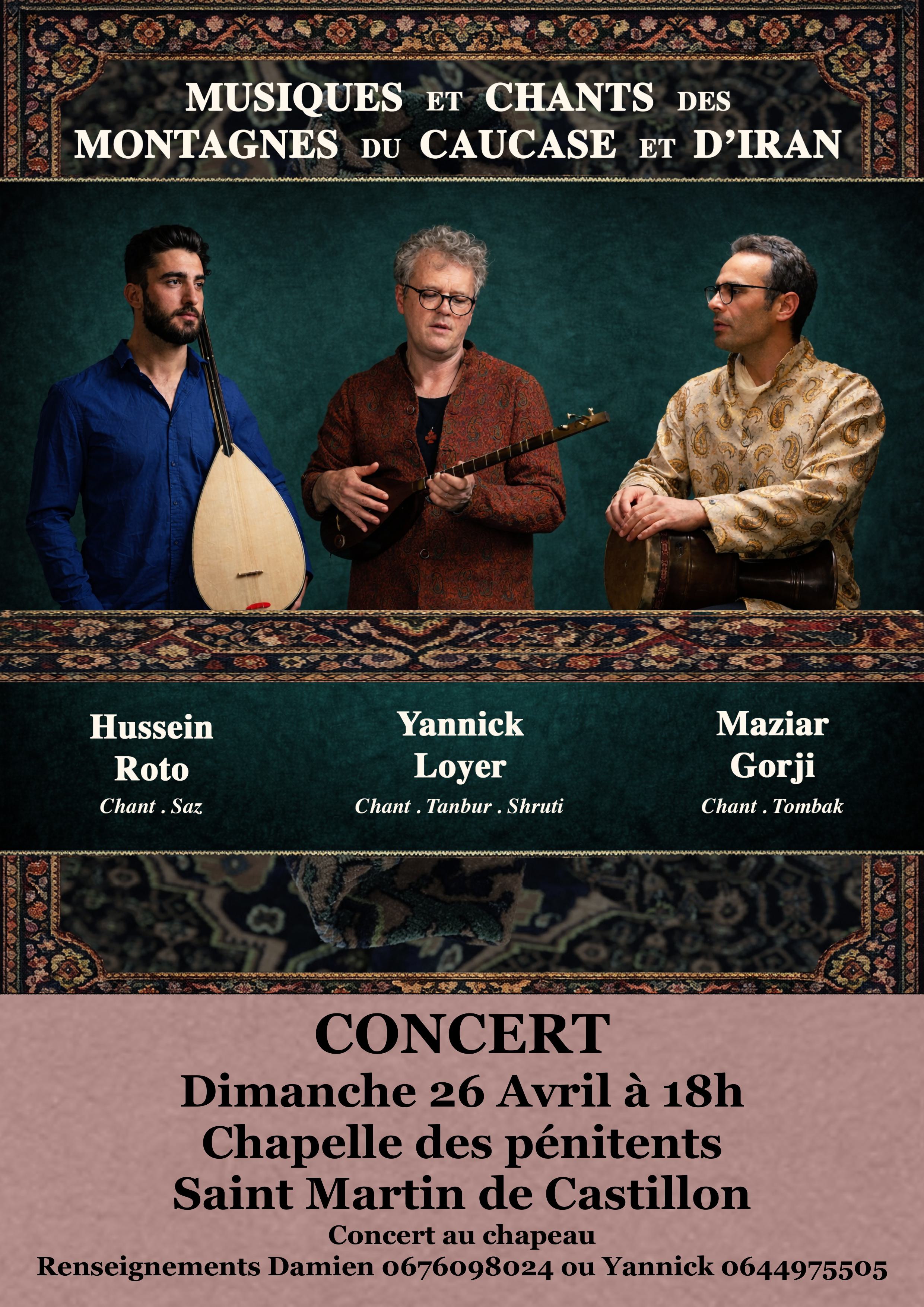 Musique et chants des montagnes du Caucase et d'Iran