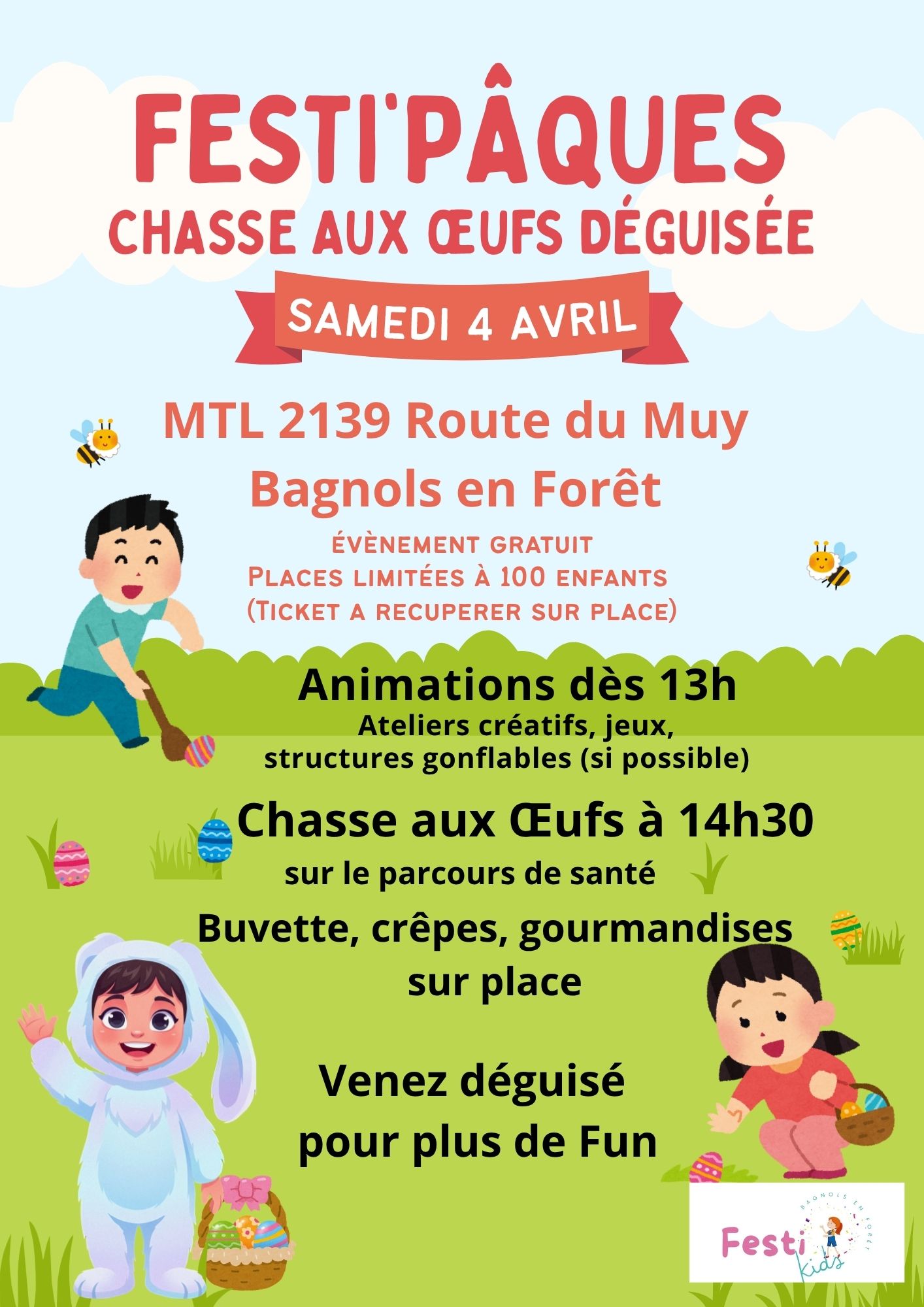 Chasse aux Oeufs Bagnols en For�t