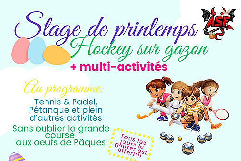 Stage de printemps ASF Hockey + multi-activit�s