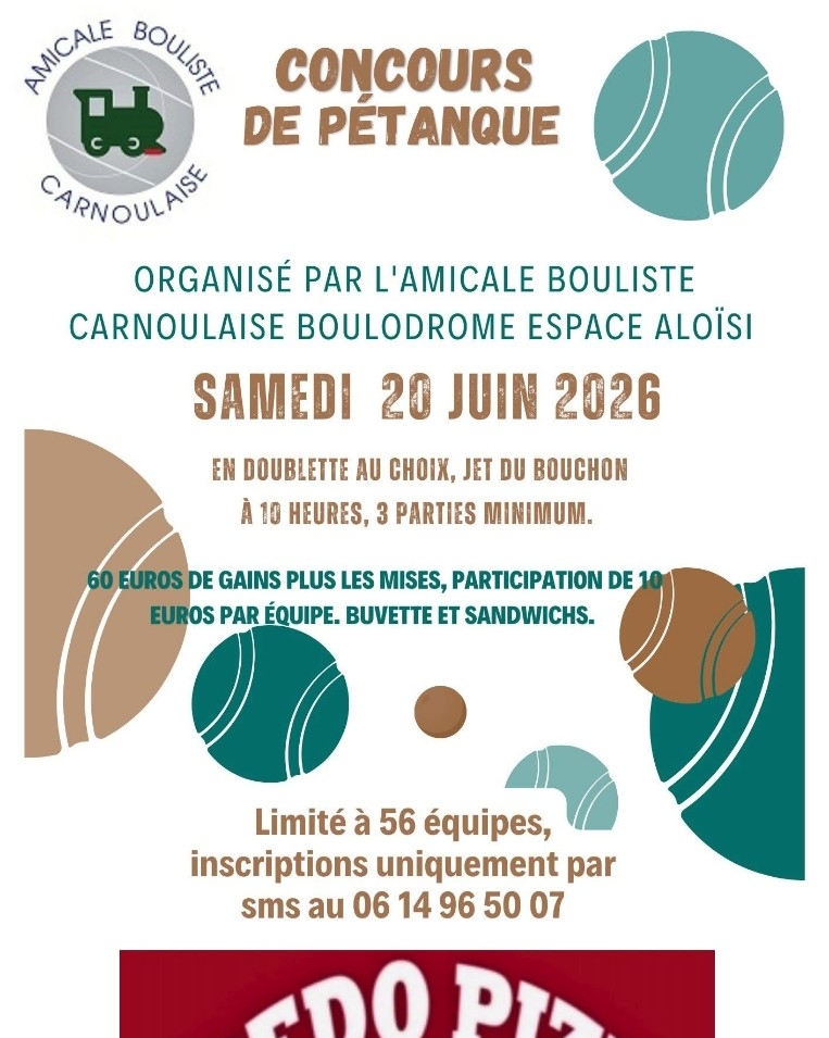 Concours de p�tanque
