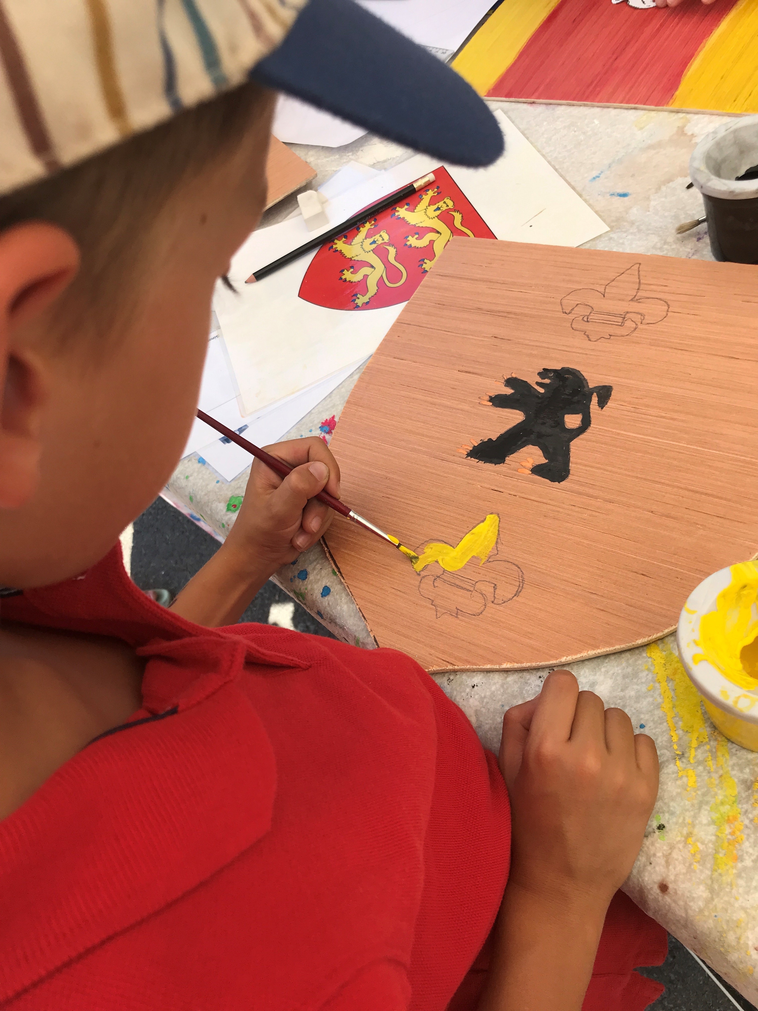 Atelier 6 - 12 ans : A vos boucliers chevaliers
