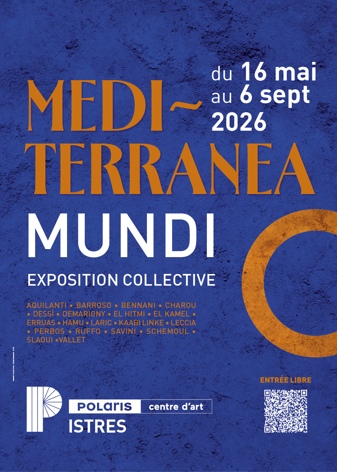Exposition Mediterranea Mundi au Polaris Centre d'Art
