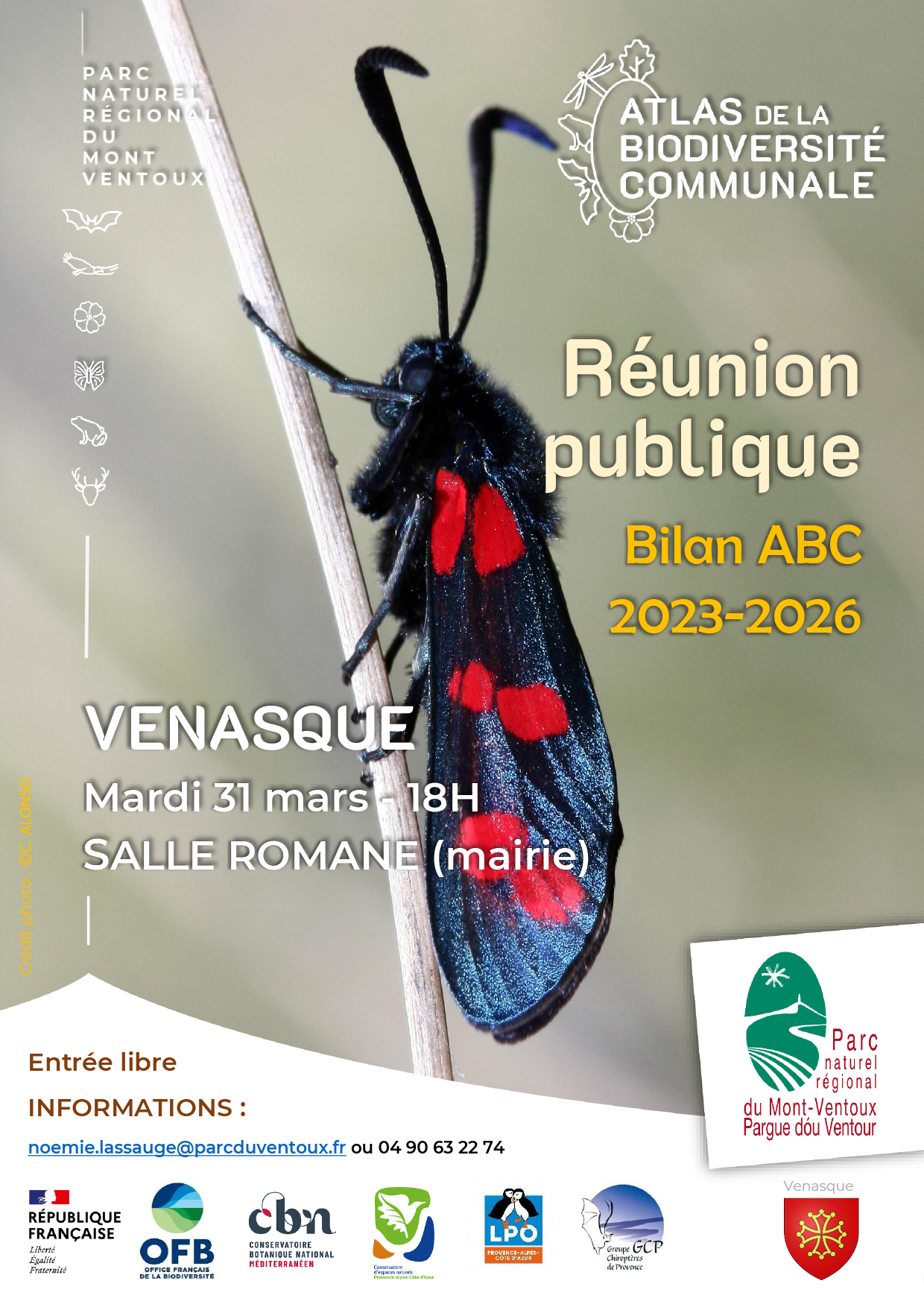 R�union publique de bilan de l�Atlas de la biodiversit� communale