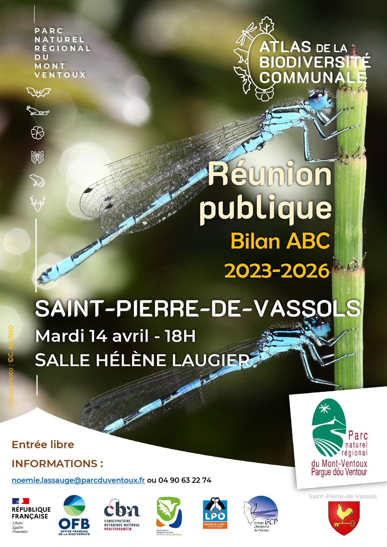 R�union publique de bilan de l�Atlas de la biodiversit� communale