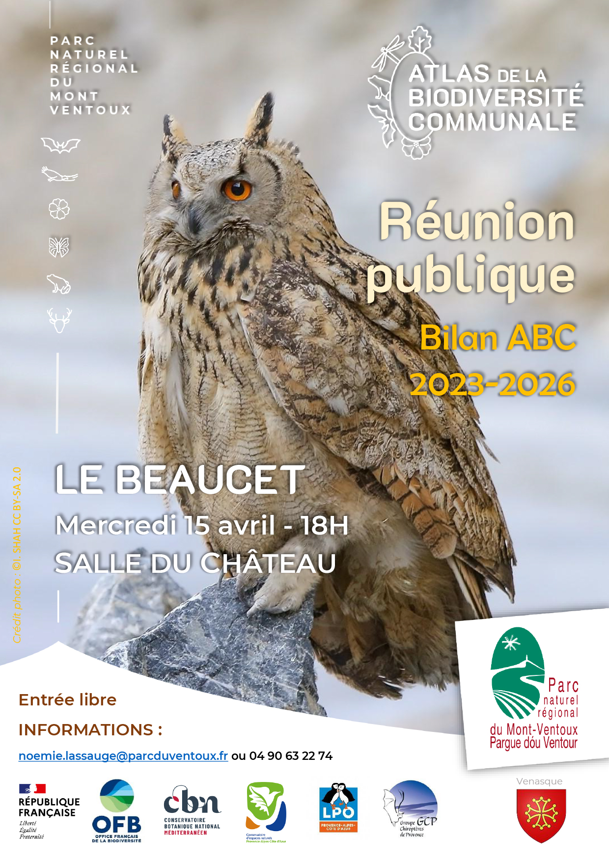 R�union publique de bilan de l�Atlas de la biodiversit� communale