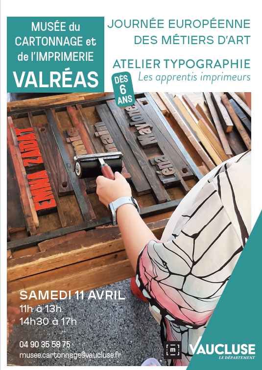 Atelier de typographie 