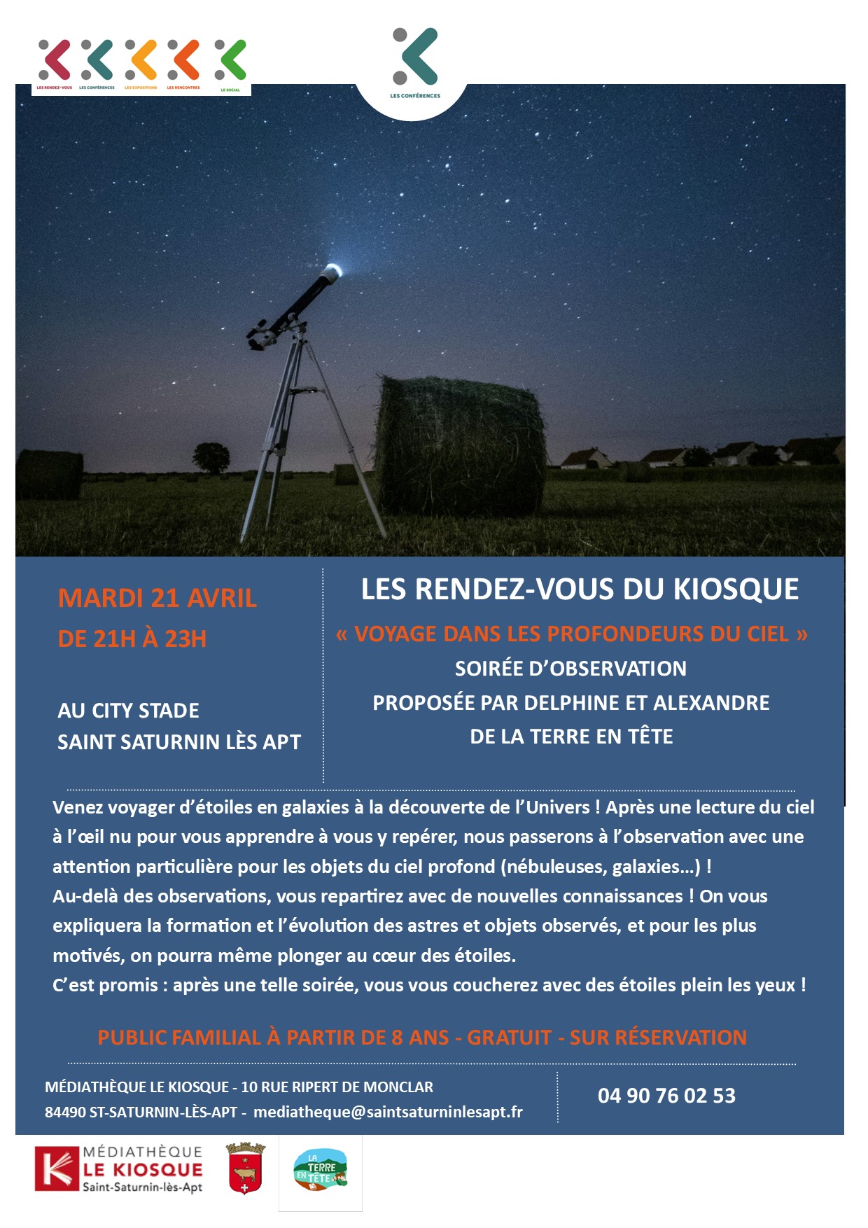 Soir�e d'observation 