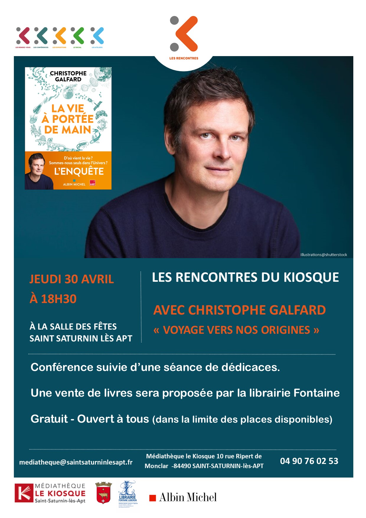 Rencontre avec Christophe Galfard