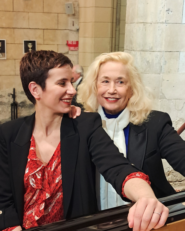 CONCERT / LECTURE Brigitte Fossey et Fanny Azzuro.
