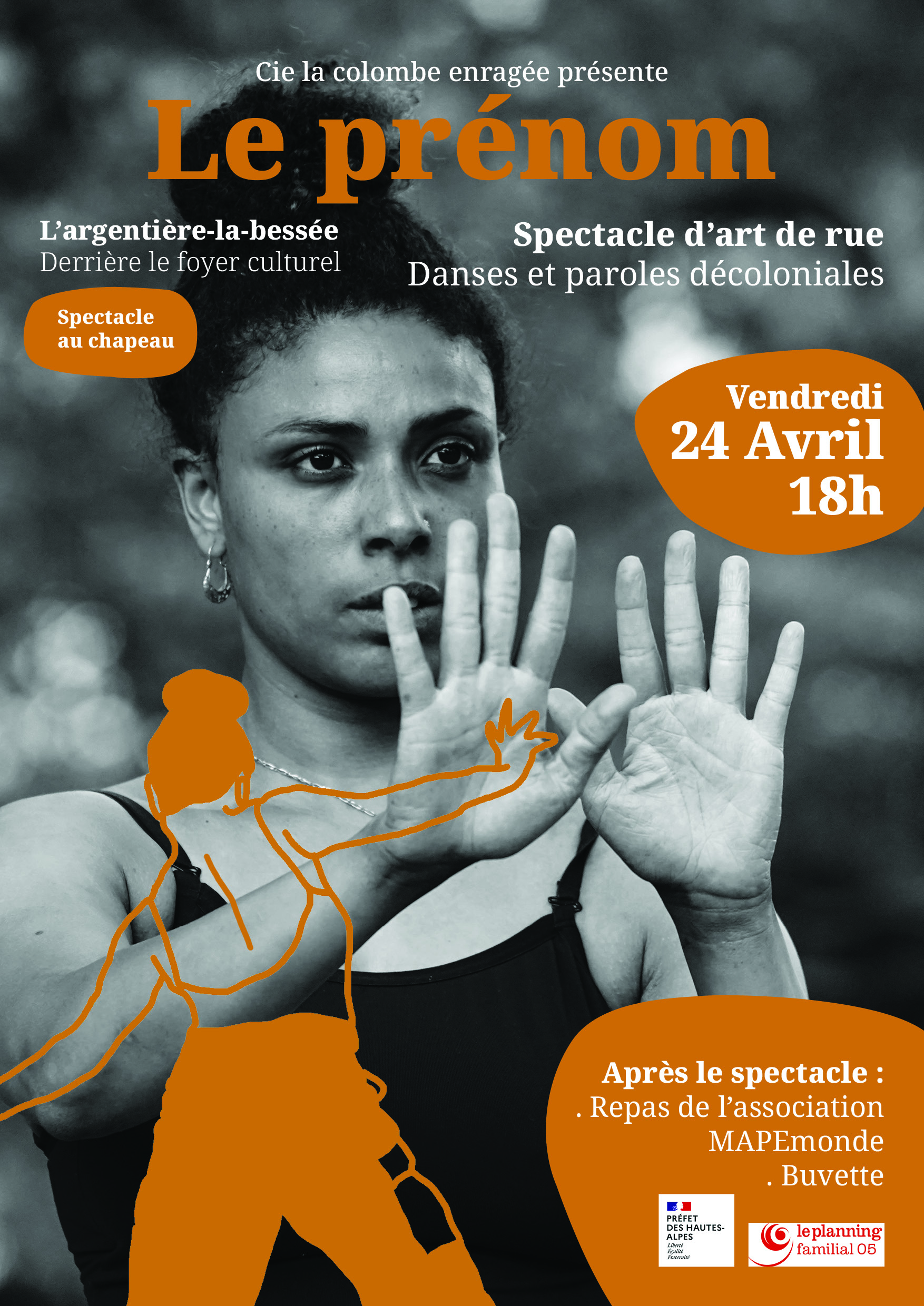Spectacle d'art de rue 