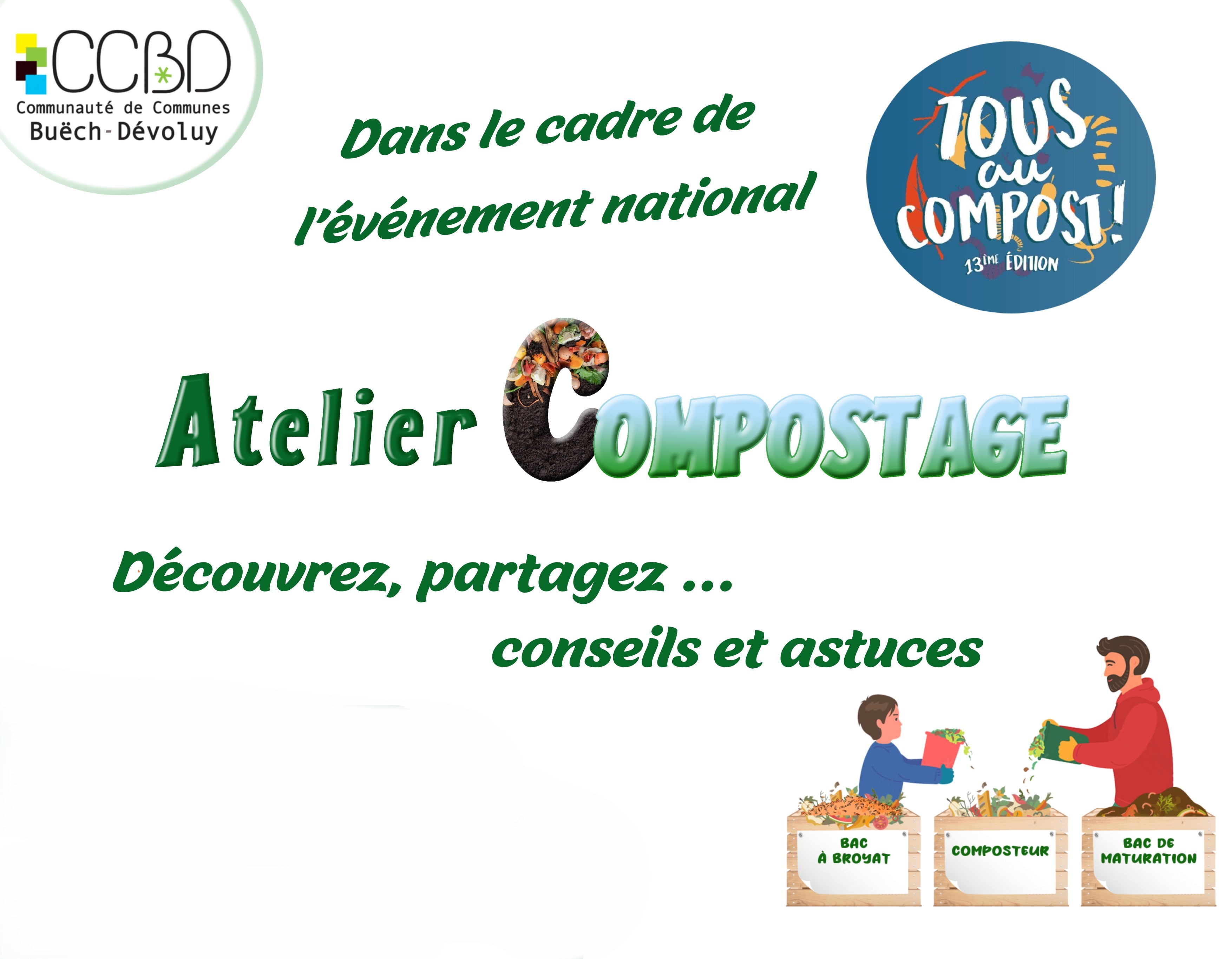 Atelier compostage - D�couvrez, partagez... conseils et astuces !