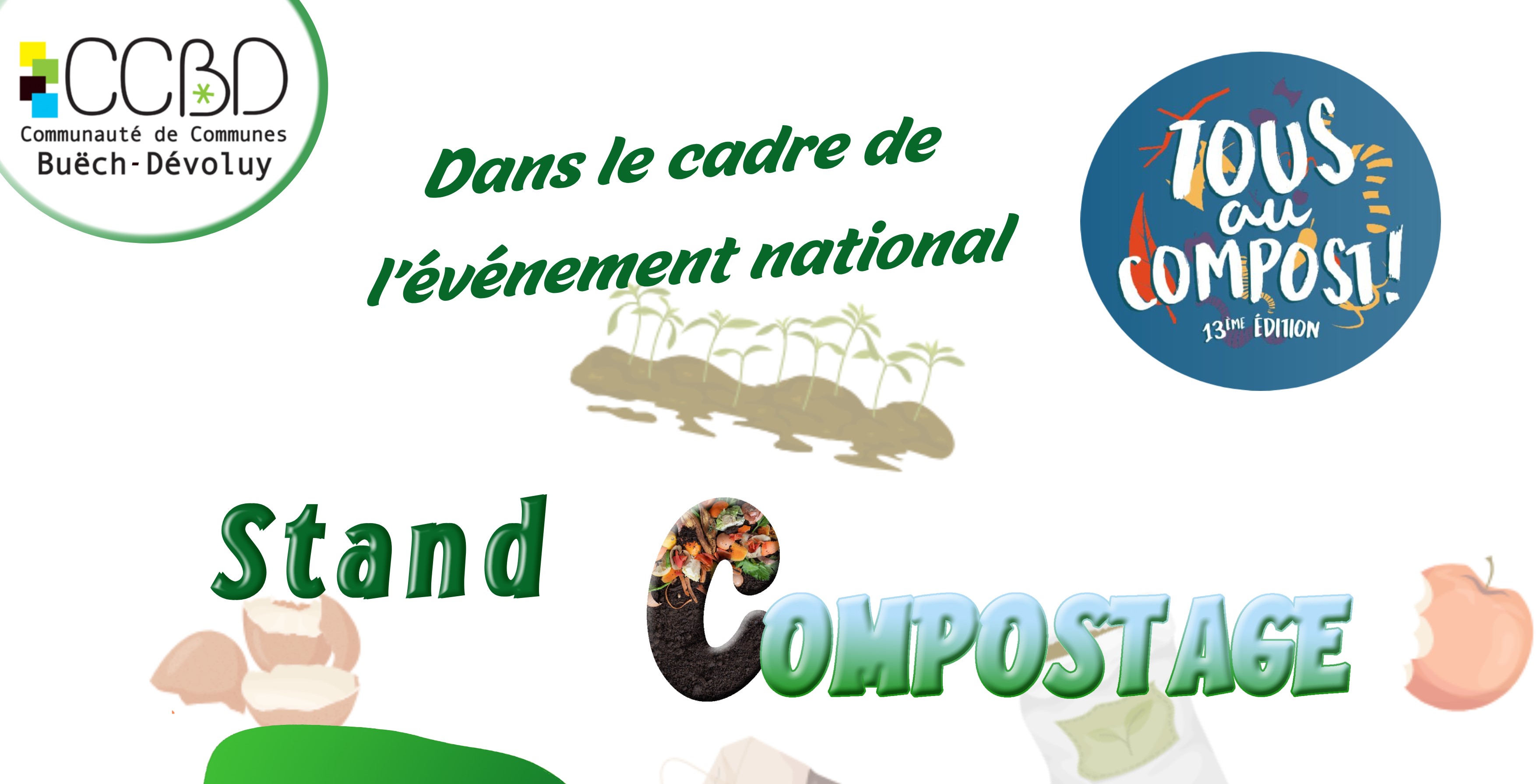 Stand d'informations sur le compostage