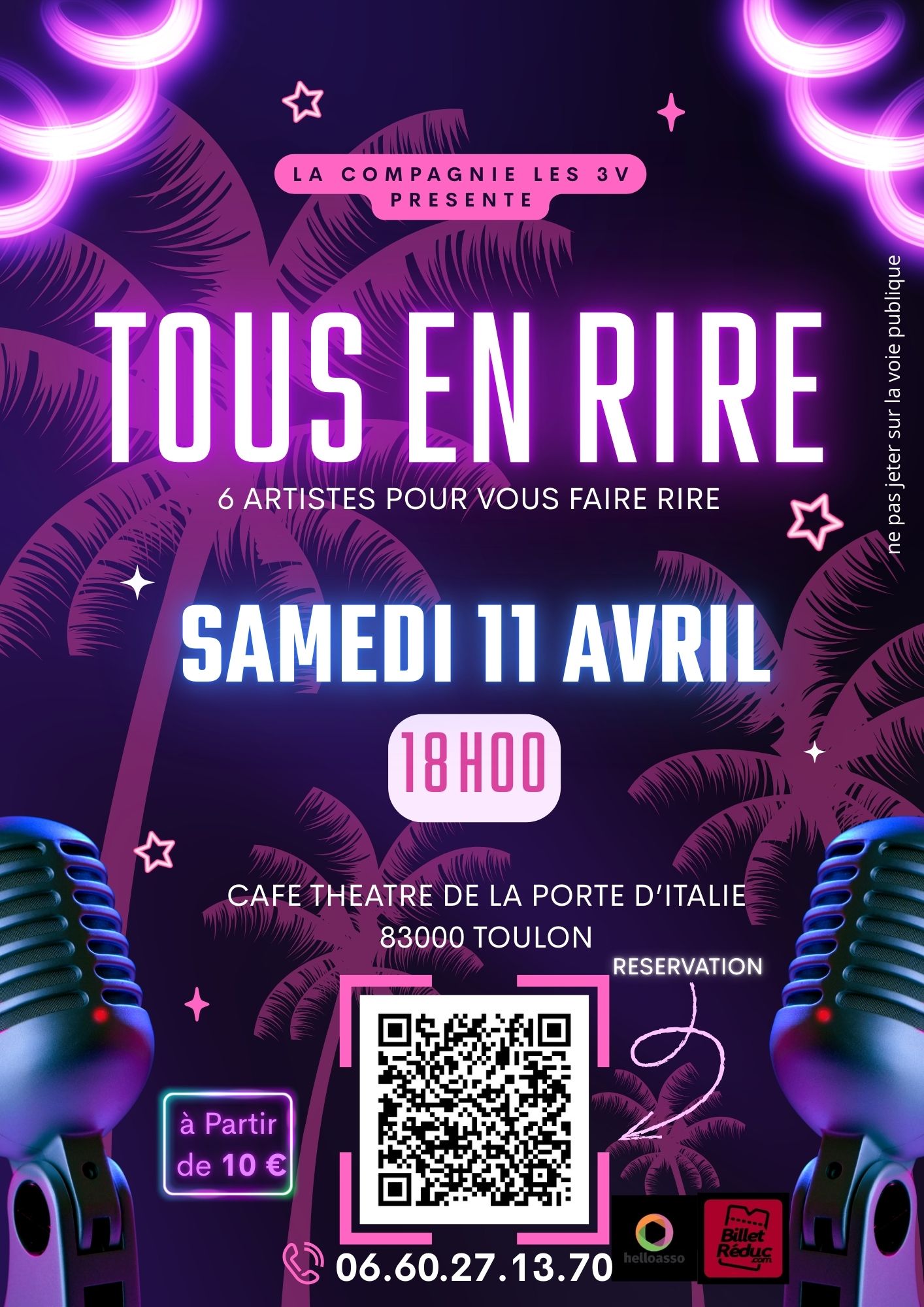 Spectacle - Plateau d'humour 