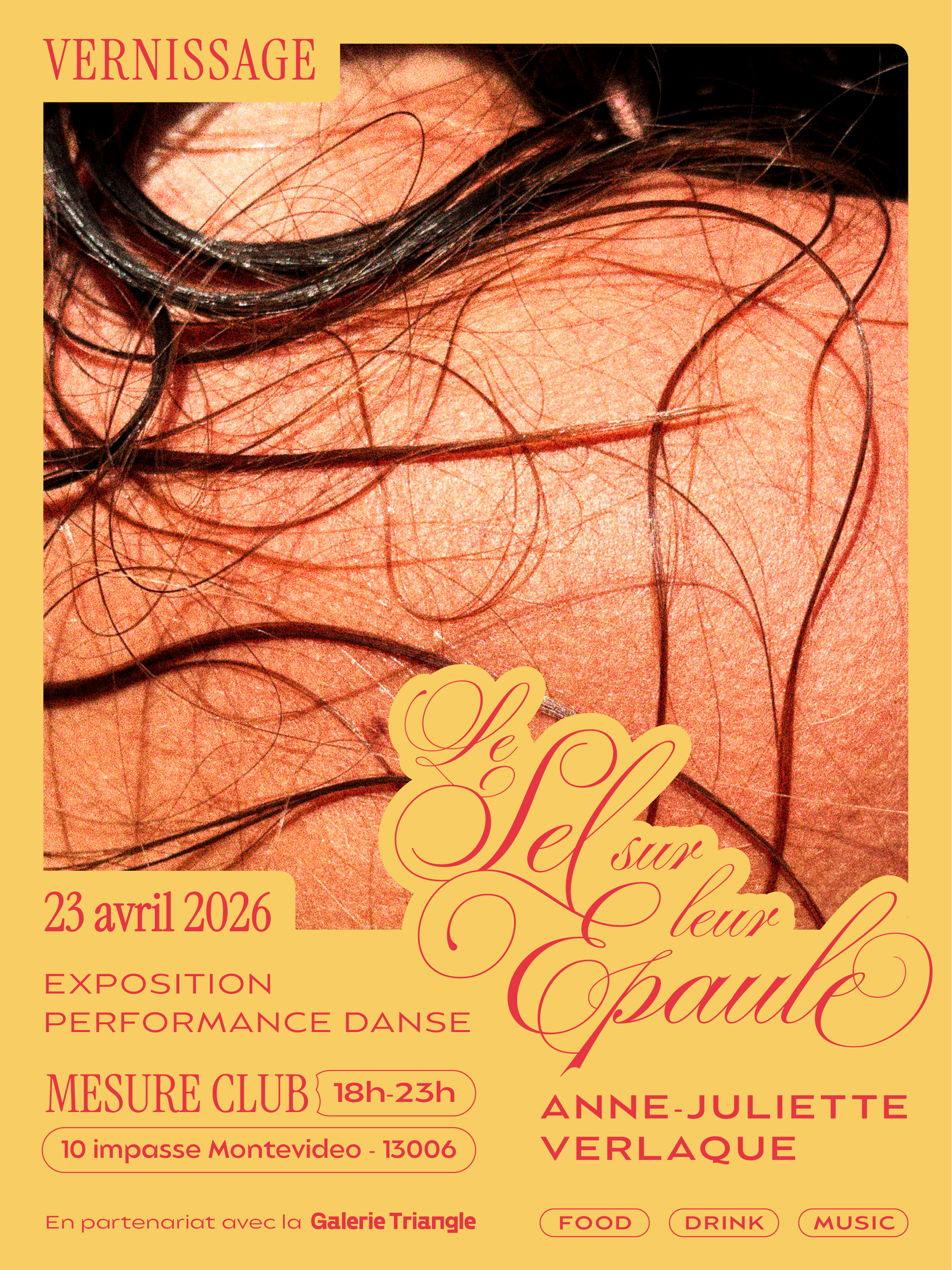 Vernissage - Exposition photographique & performance de danse - Le sel sur leur �paule