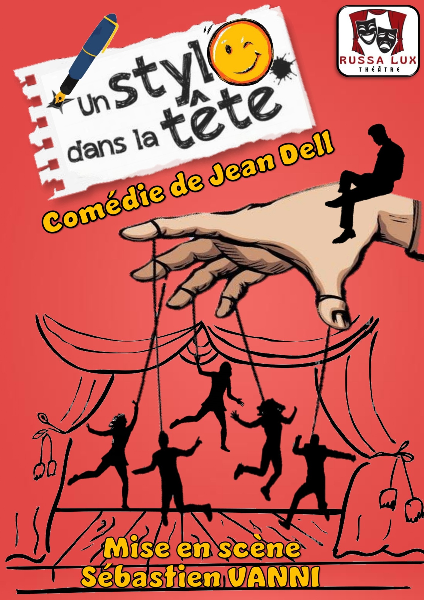Festival Th��tre Humour & Danse de RCM : Un stylo dans la t�te