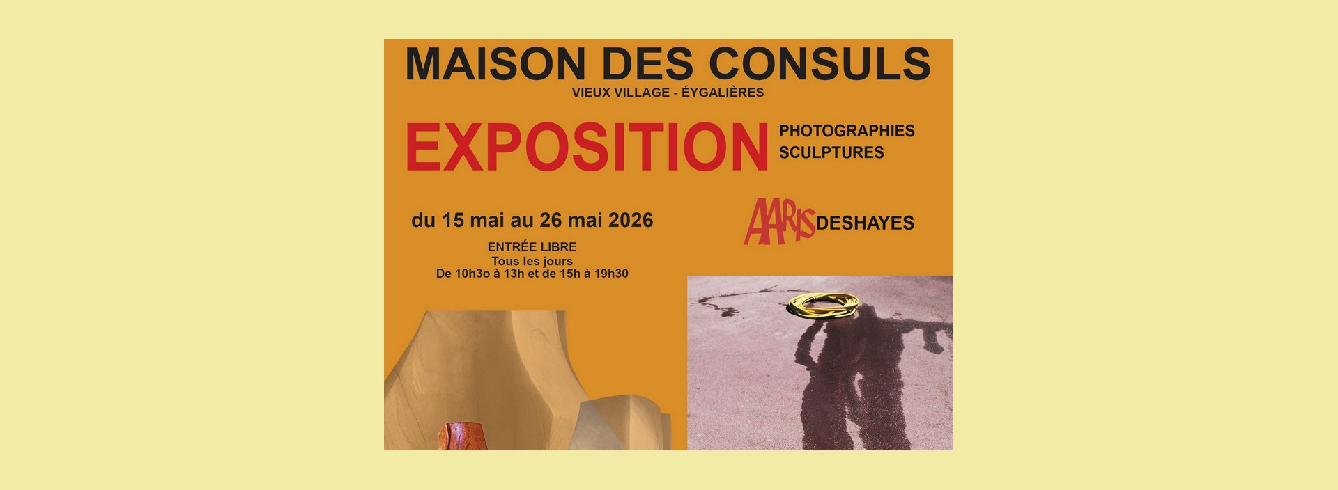 Exposition d'Aaris Deshayes
