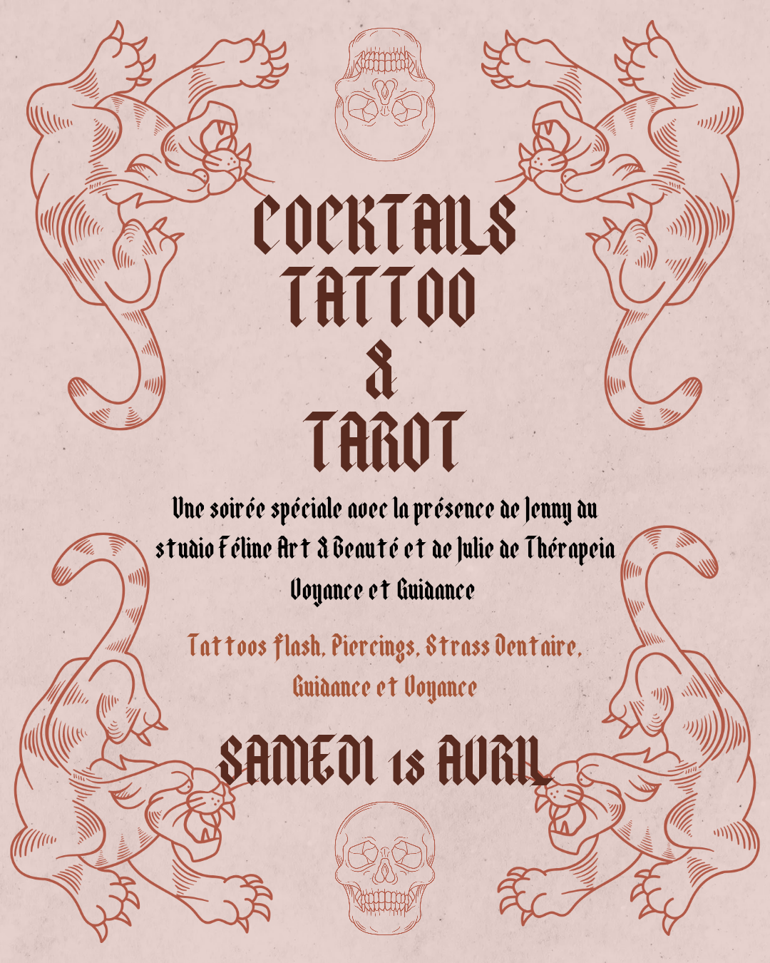 Soir�e tatoo et cartomancie