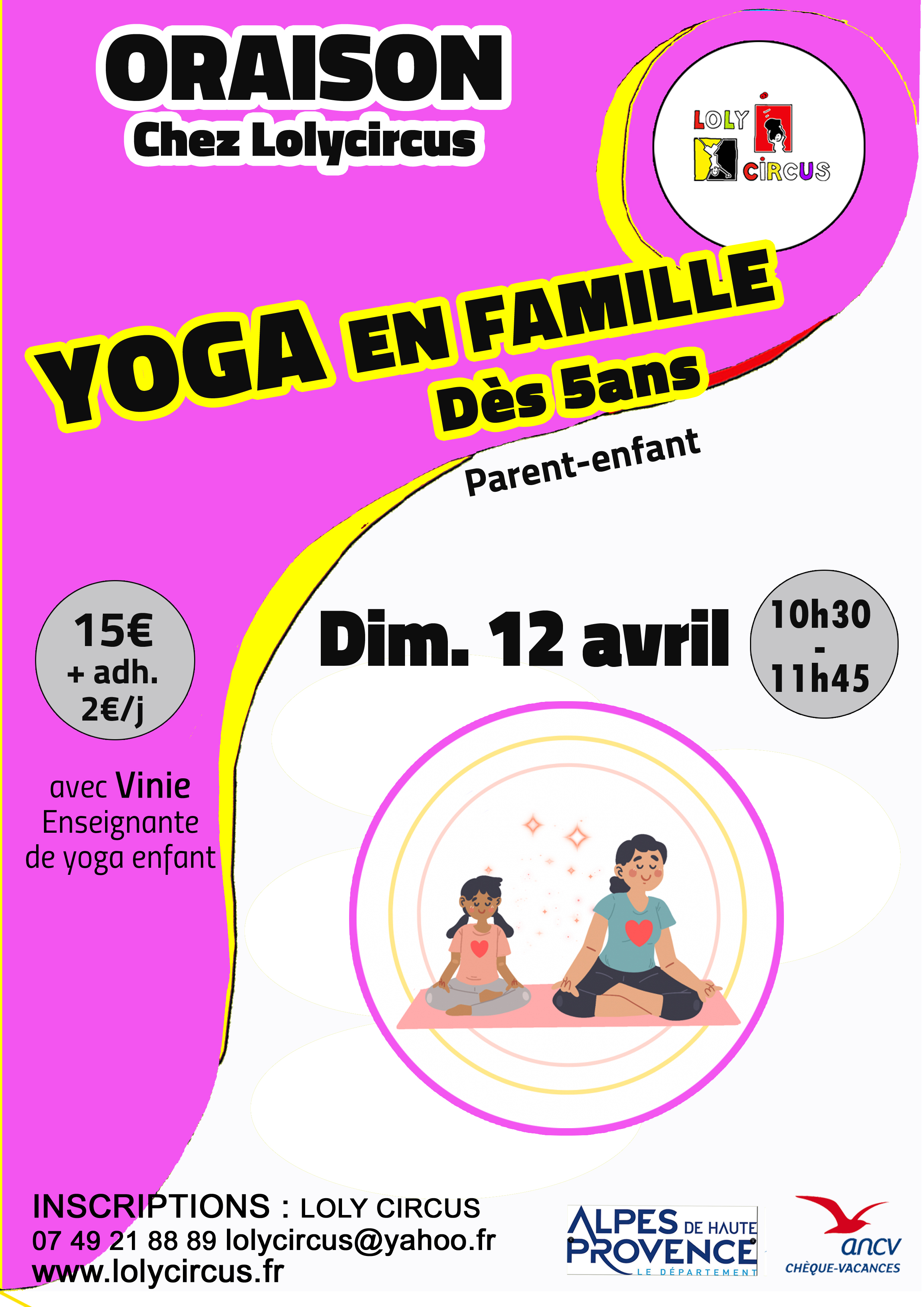 Atelier Yoga parent/enfant