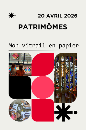 Patrim�me : Mon vitrail en papier