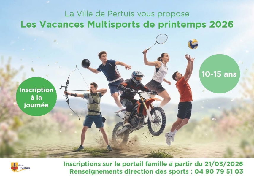 Les vacances multisports du printemps