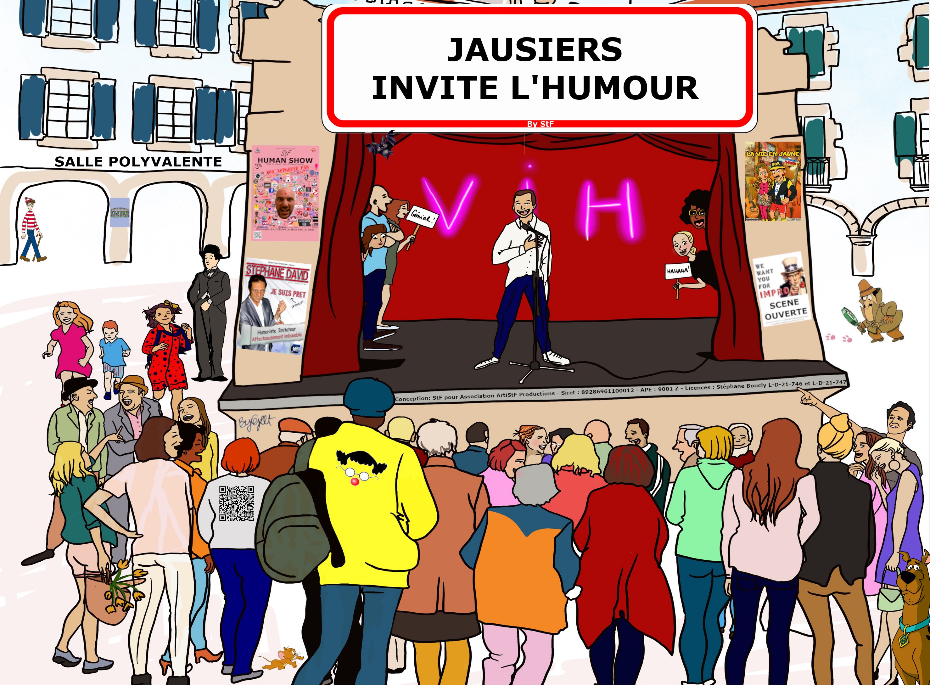 Mon village invite l'humour | Festival d'humour itin�rant