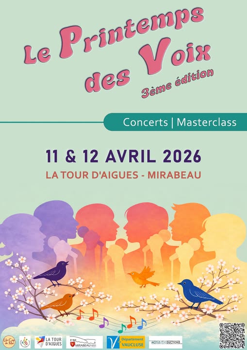 3 �me �dition : Le printemps des voix � La Tour d'Aigues et Mirabeau