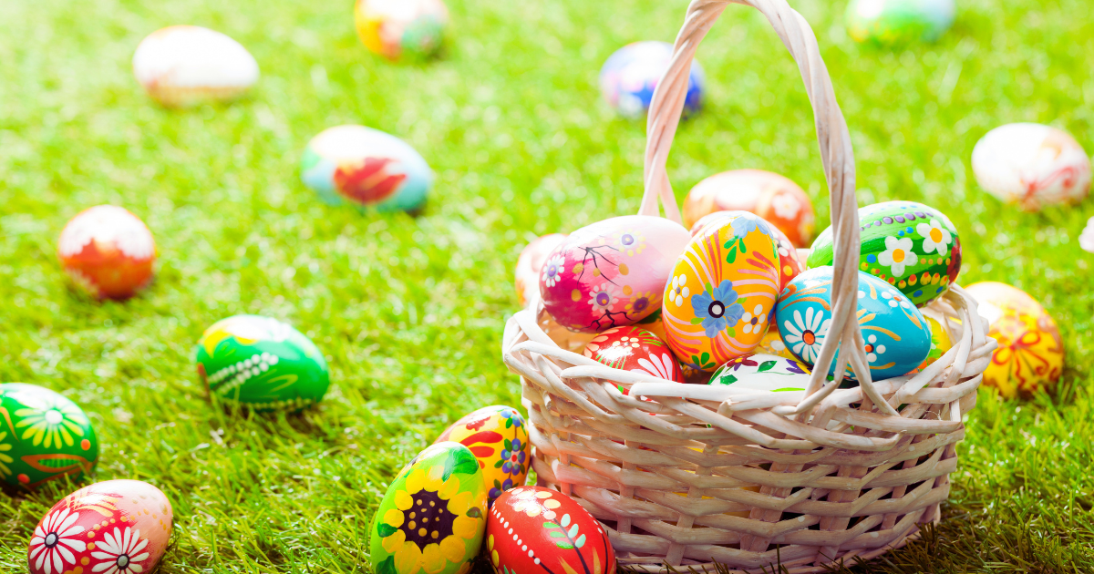 Chasse aux �ufs jardins familiaux