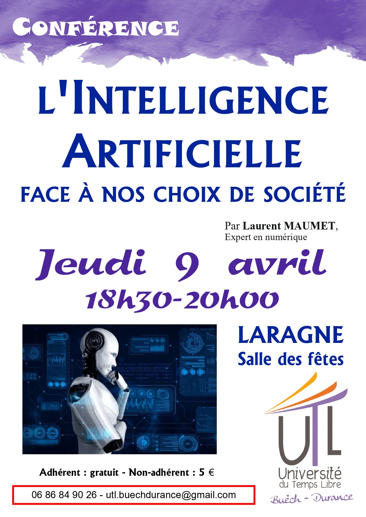 Conf�rence de l'UTL : 