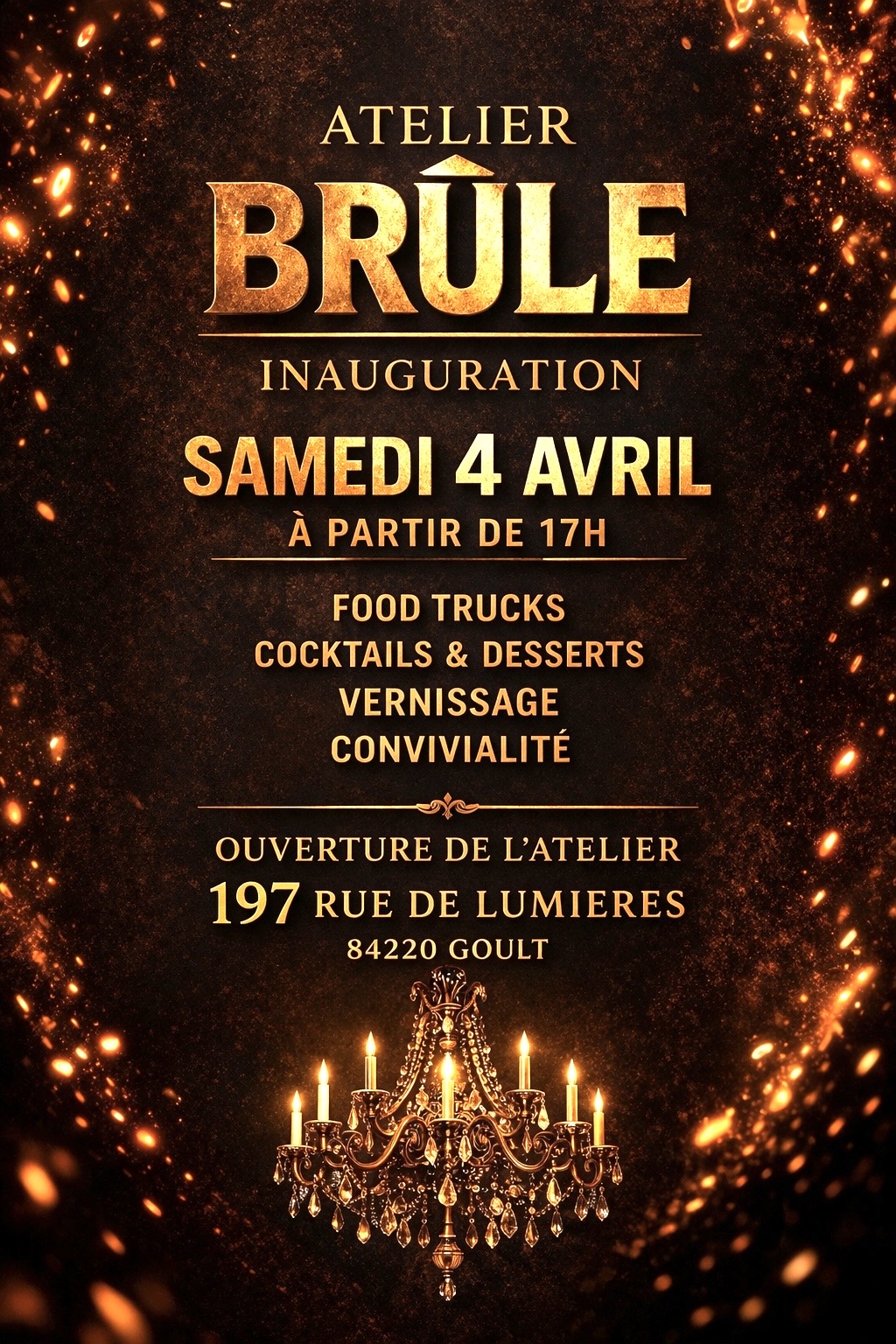 Inauguration Atelier Br�le